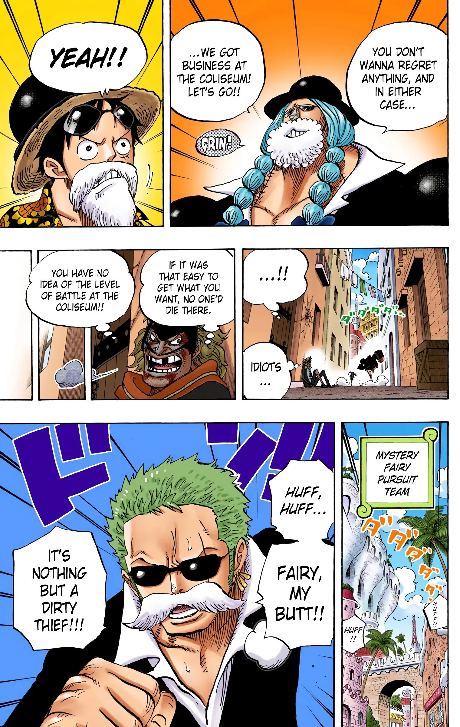 One Piece Colored, chapter 703, page 5