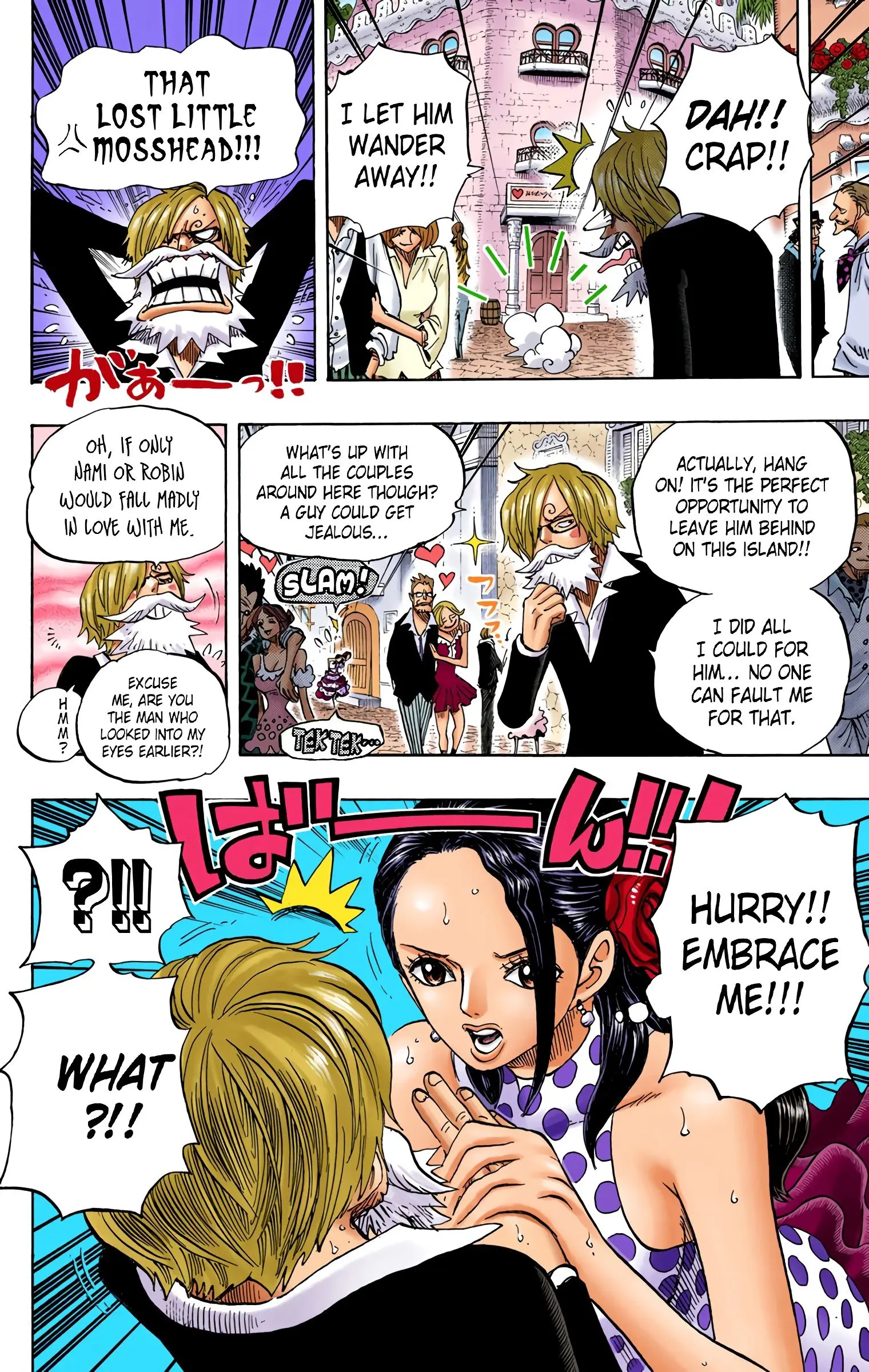 One Piece Colored, chapter 703, page 8