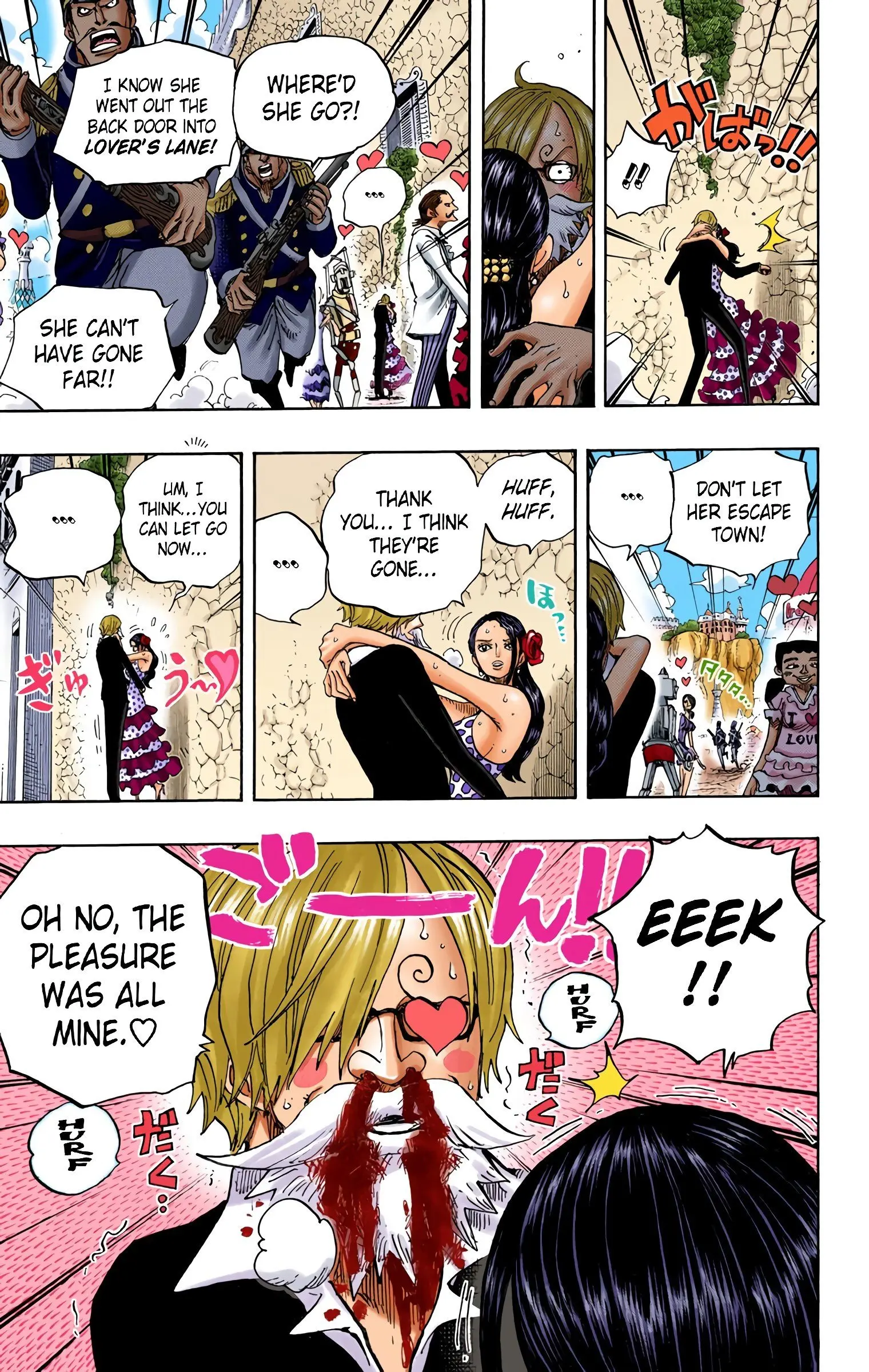 One Piece Colored, chapter 703, page 9