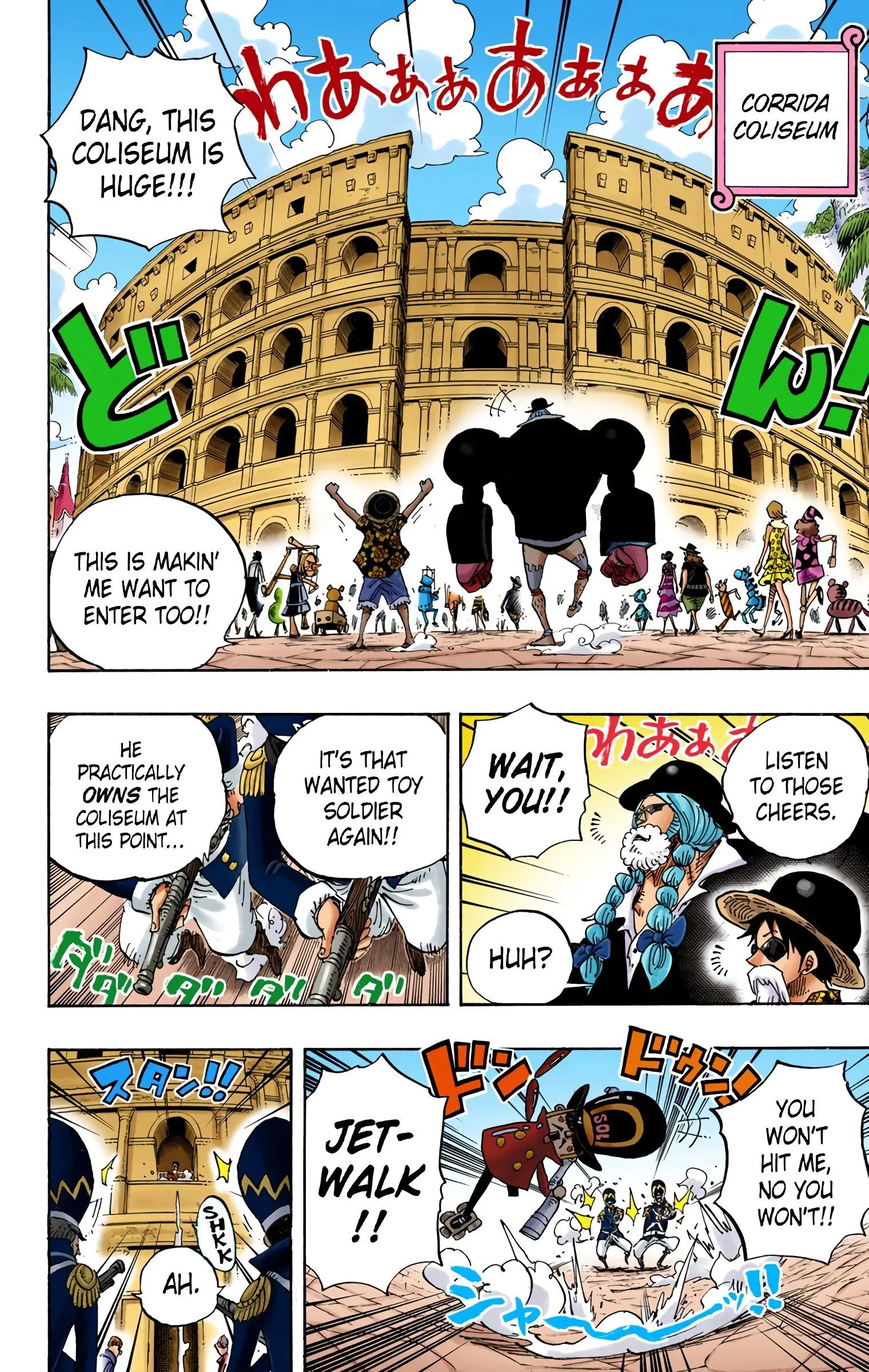 One Piece Colored, chapter 703, page 12