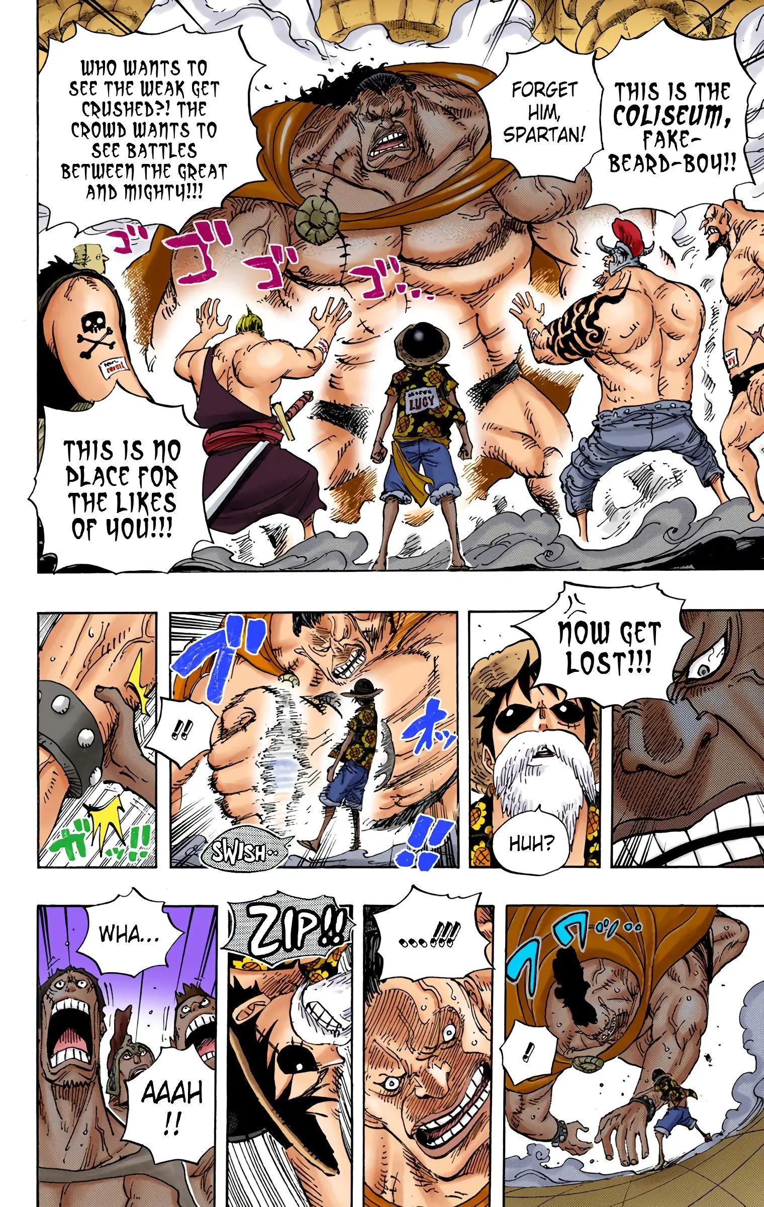 One Piece Colored, chapter 703, page 18