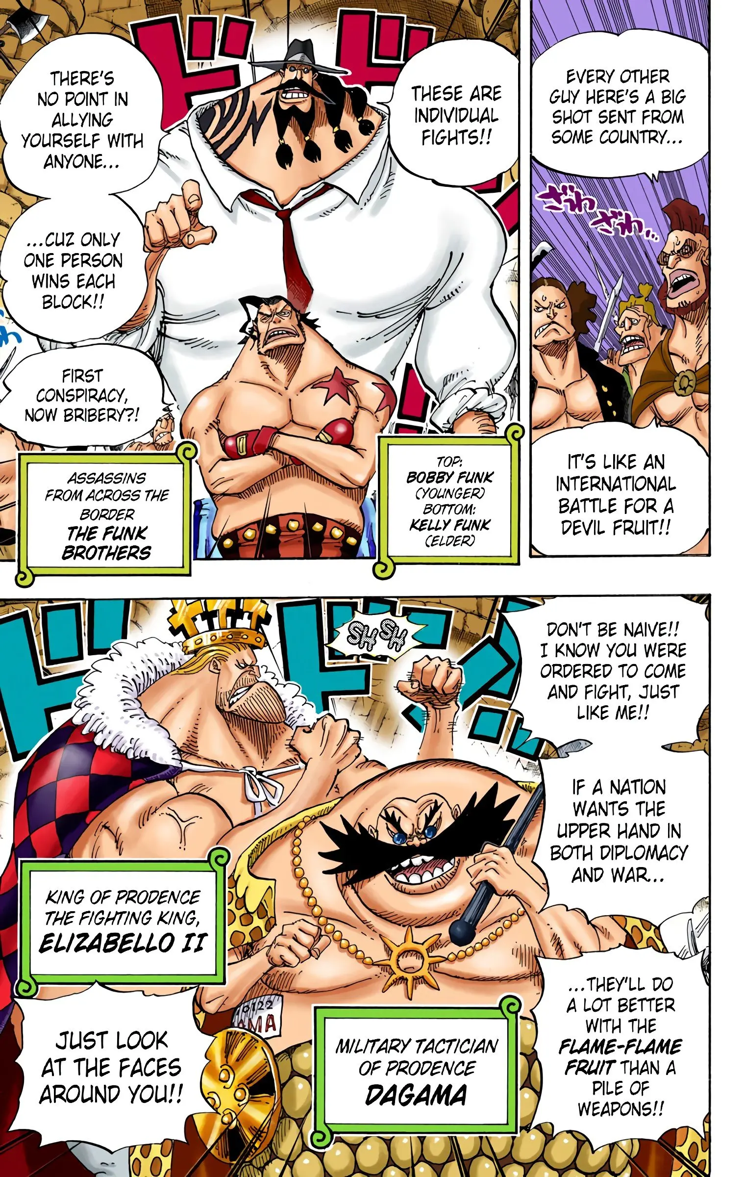 One Piece Colored, chapter 704, page 5