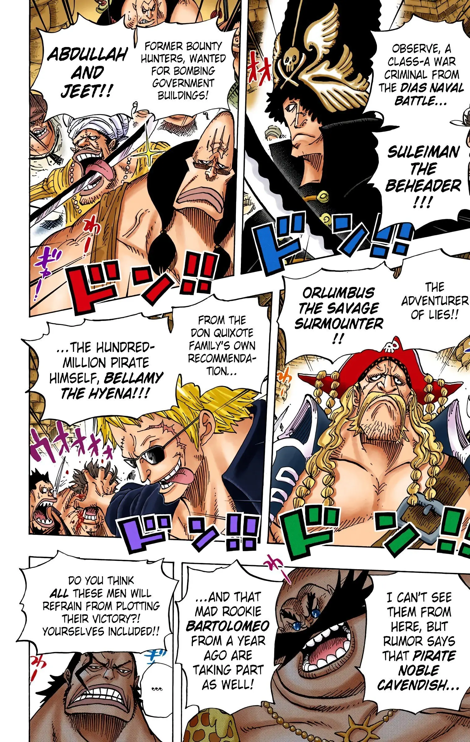One Piece Colored, chapter 704, page 6