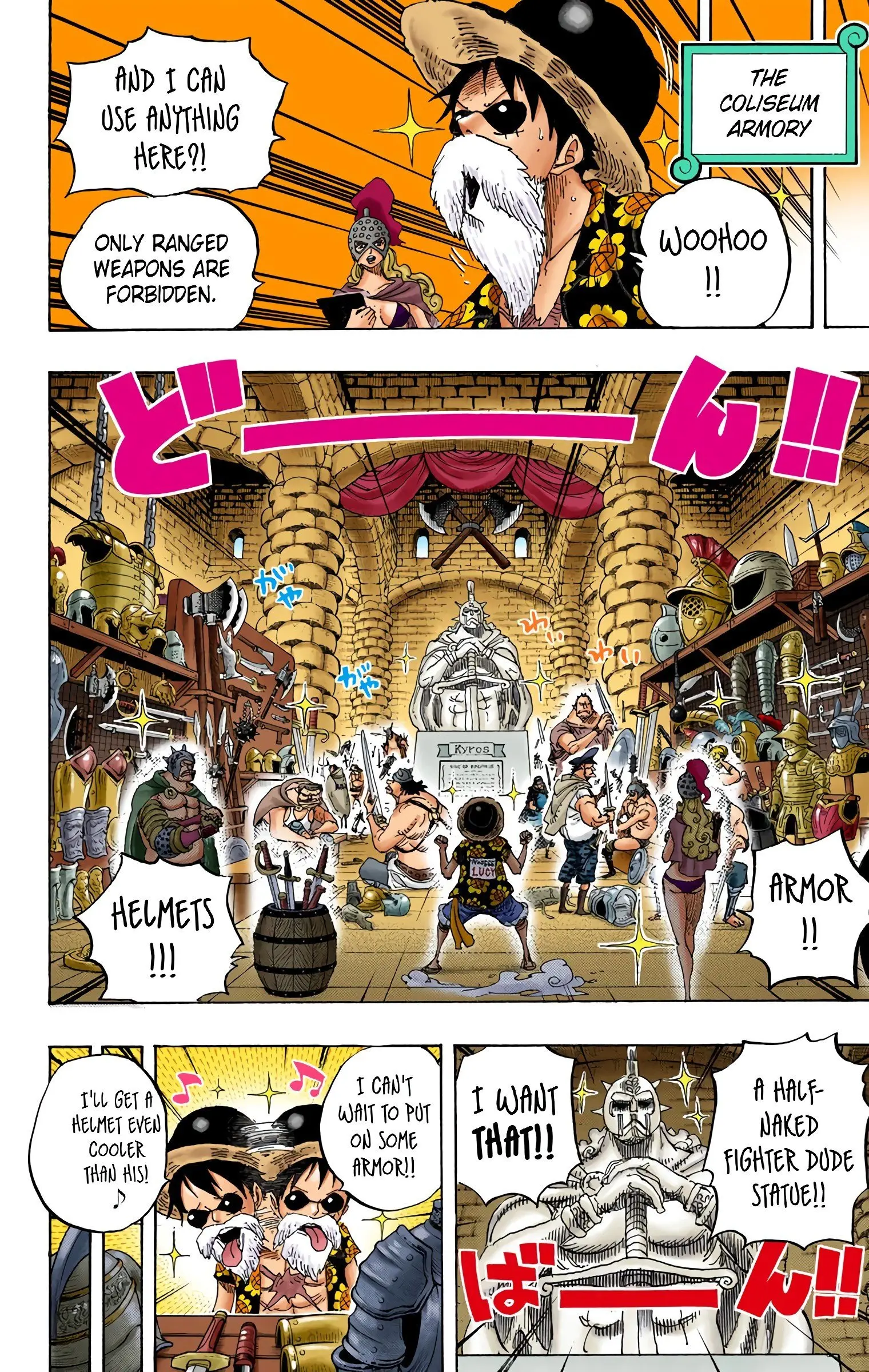 One Piece Colored, chapter 704, page 8