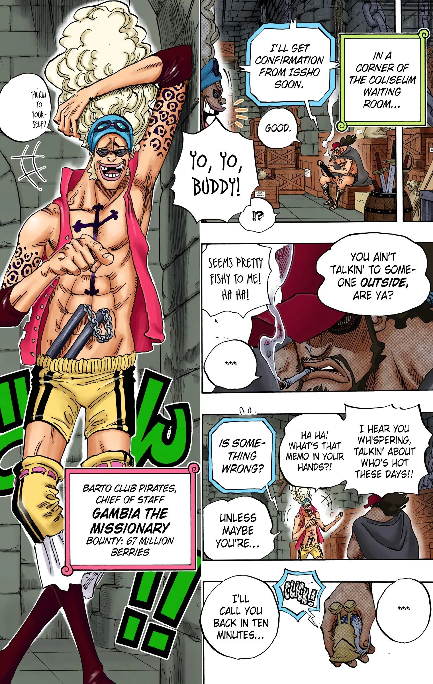 One Piece Colored, chapter 705, page 4