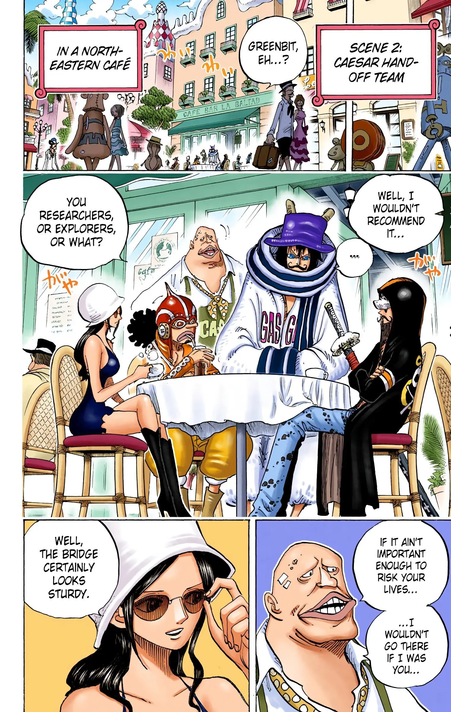 One Piece Colored, chapter 705, page 8