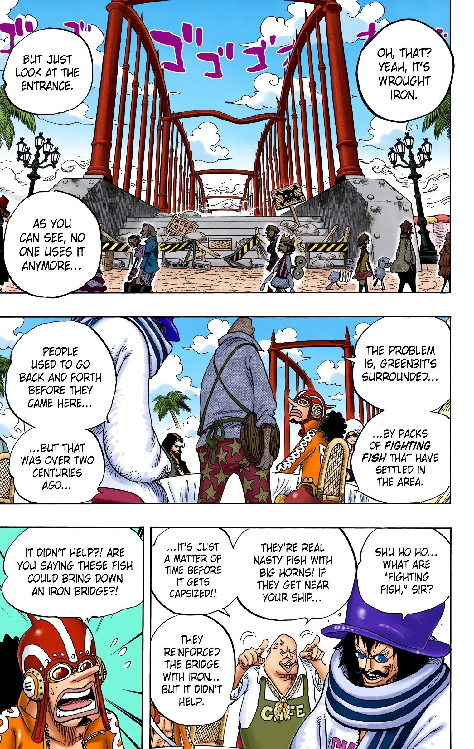 One Piece Colored, chapter 705, page 9