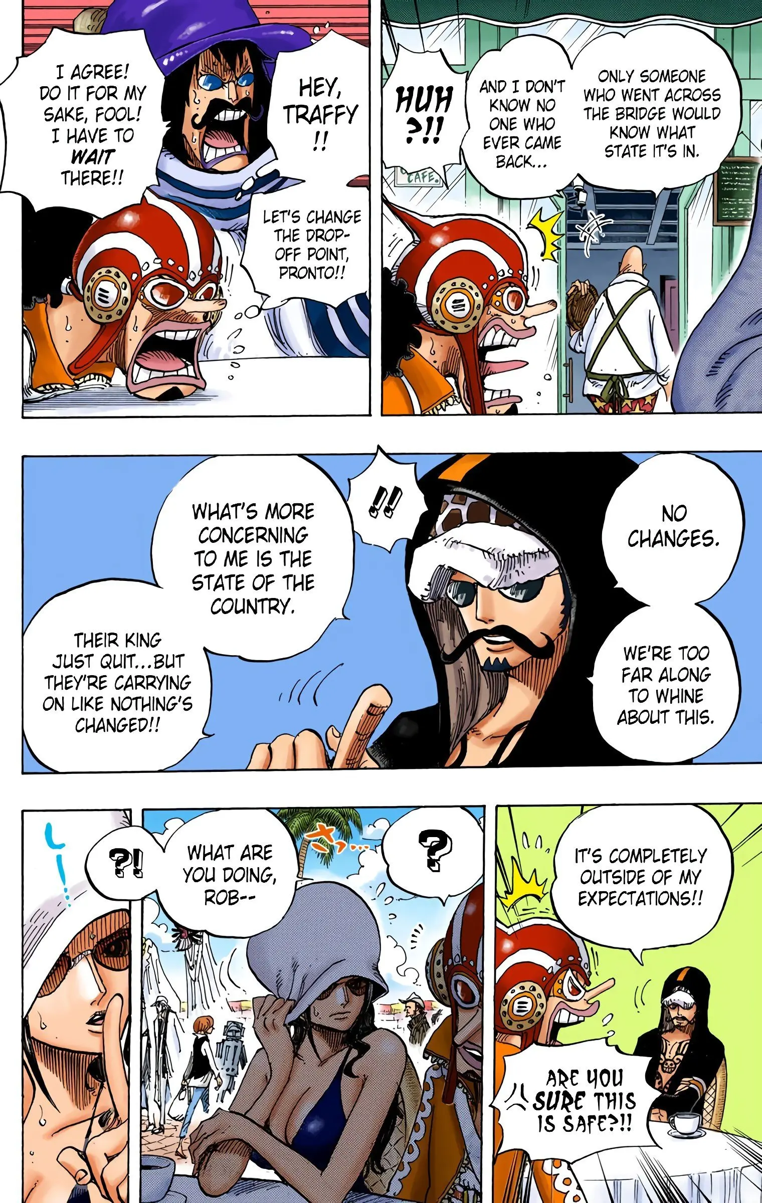 One Piece Colored, chapter 705, page 10