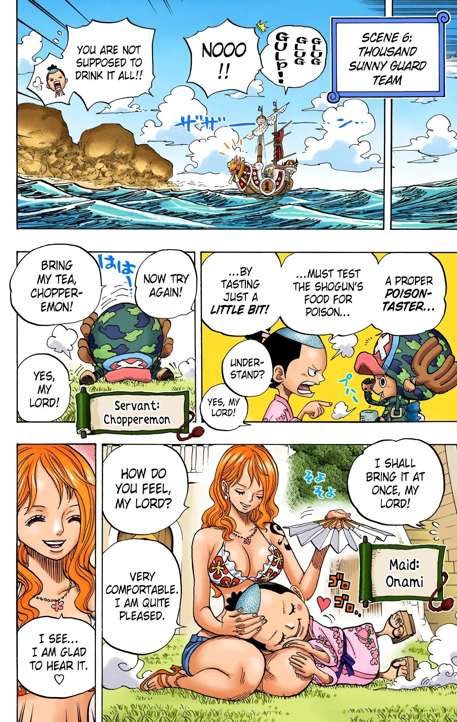 One Piece Colored, chapter 705, page 16