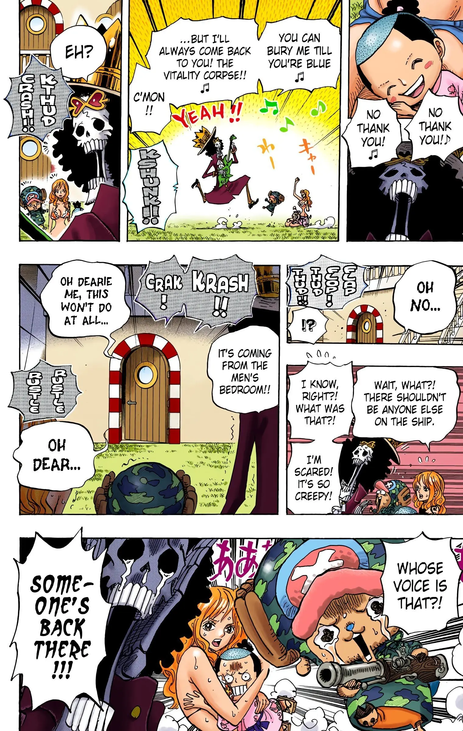 One Piece Colored, chapter 705, page 18