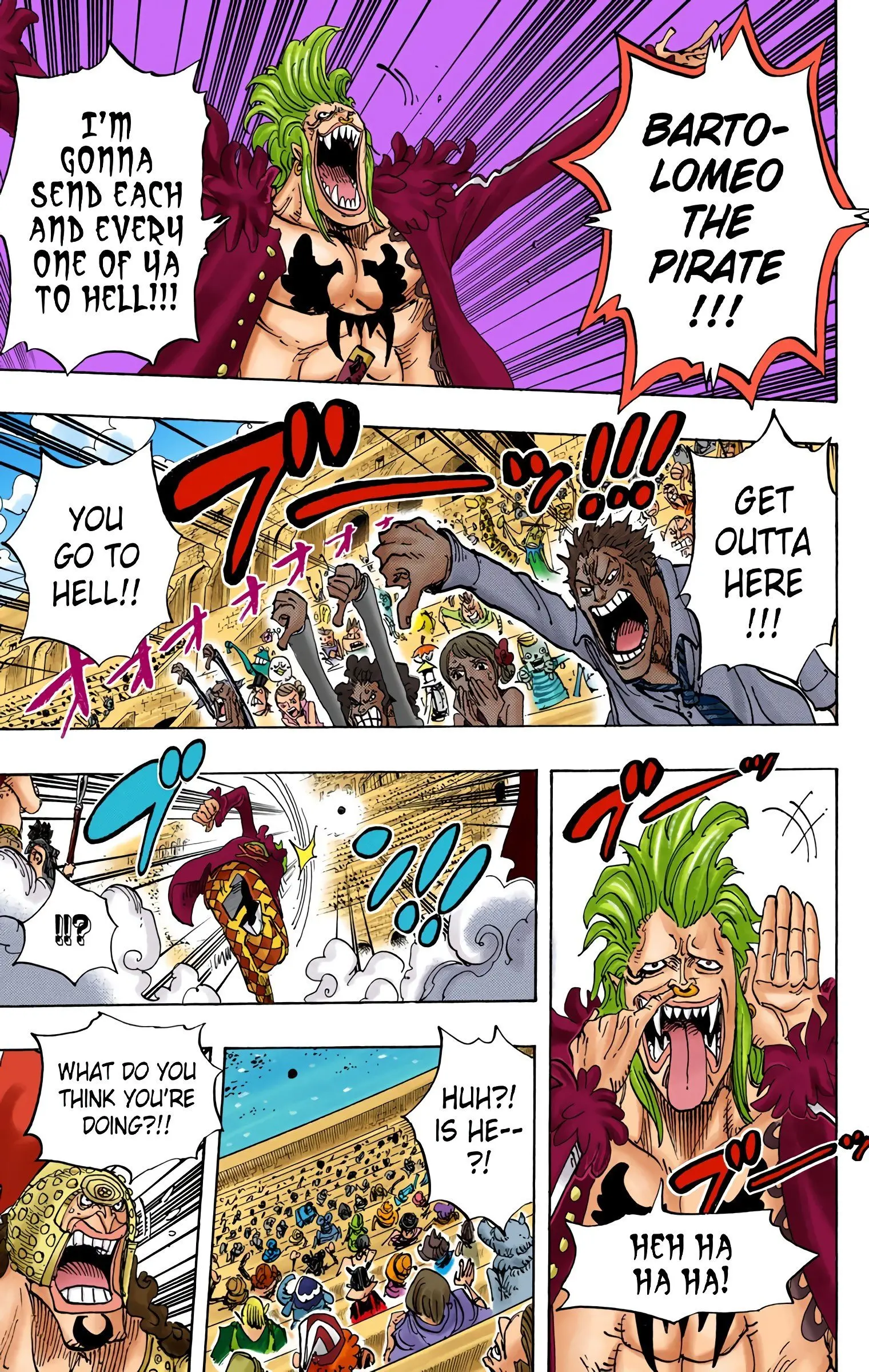 One Piece Colored, chapter 706, page 3