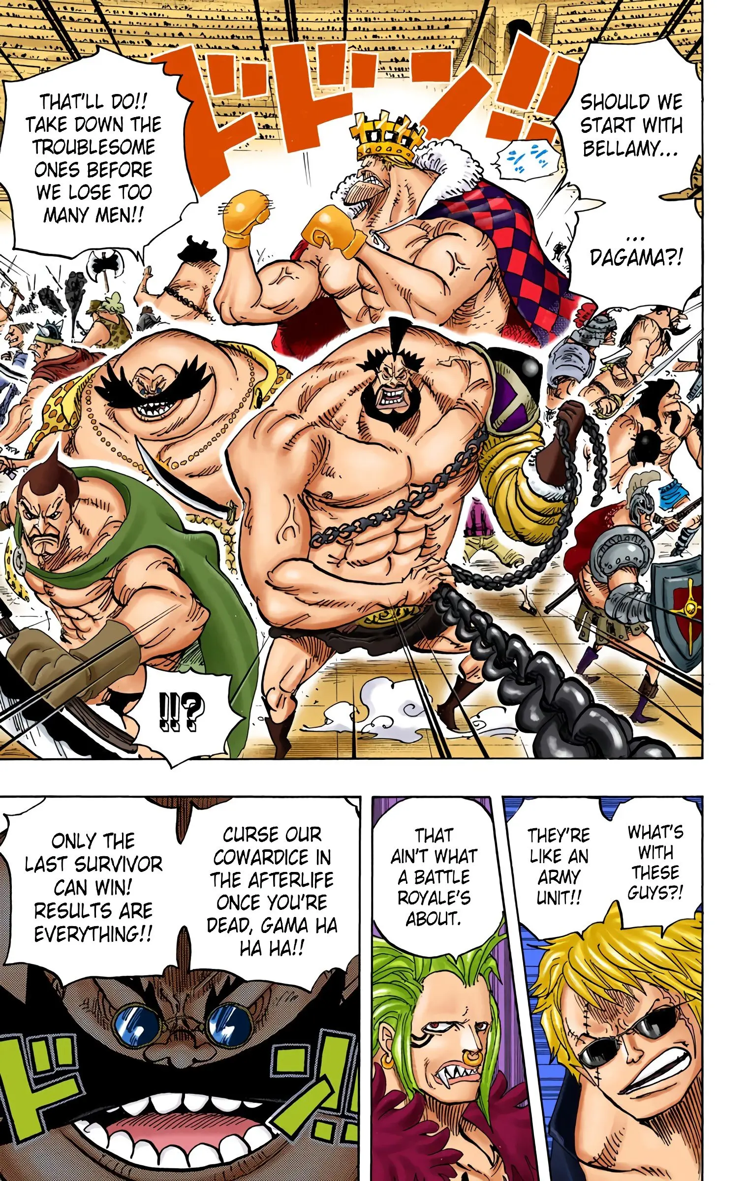 One Piece Colored, chapter 706, page 14