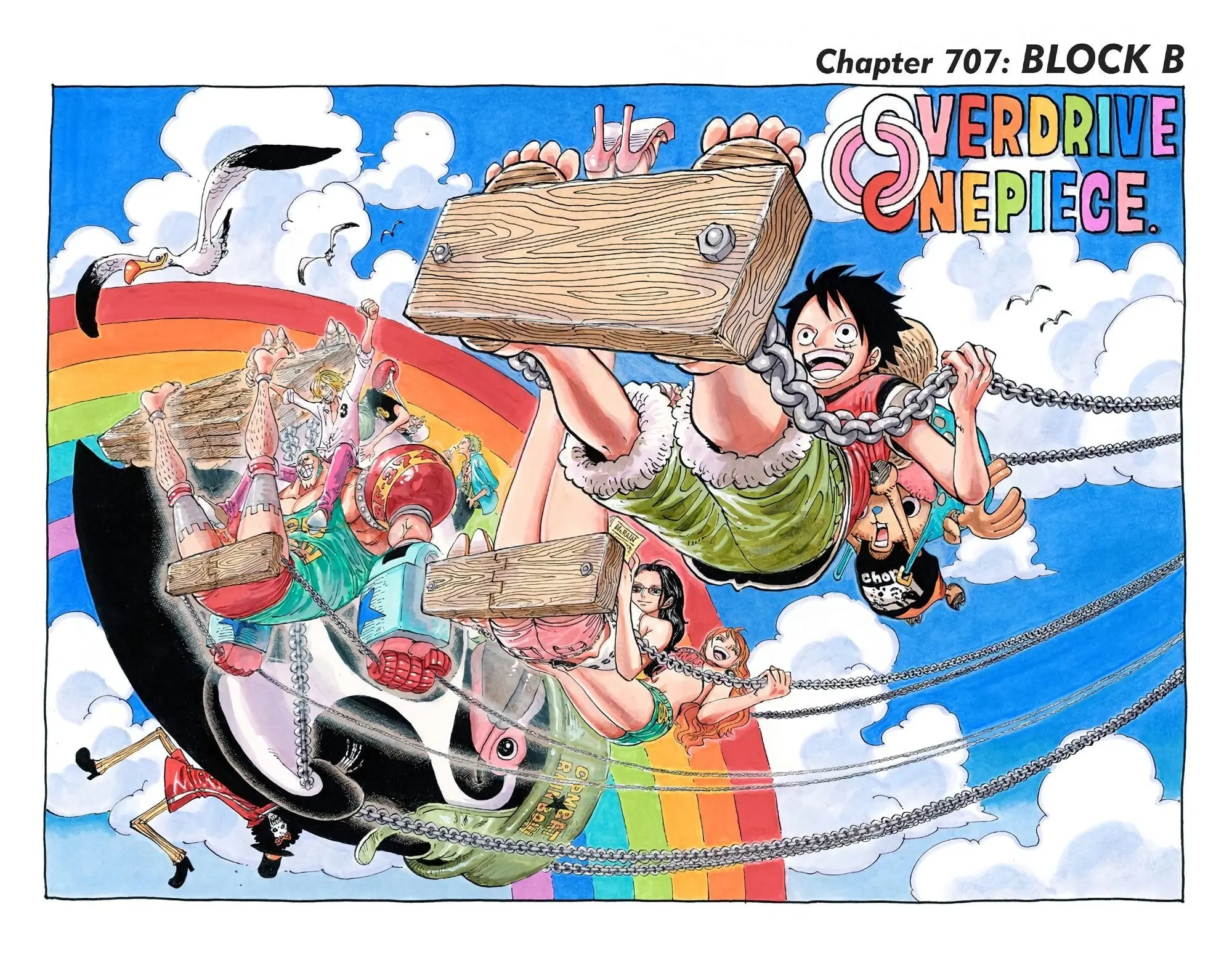 One Piece Colored, chapter 707, page 1