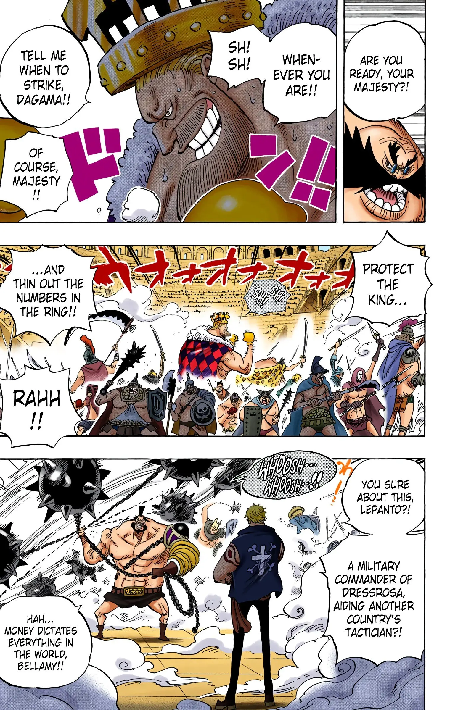 One Piece Colored, chapter 707, page 5