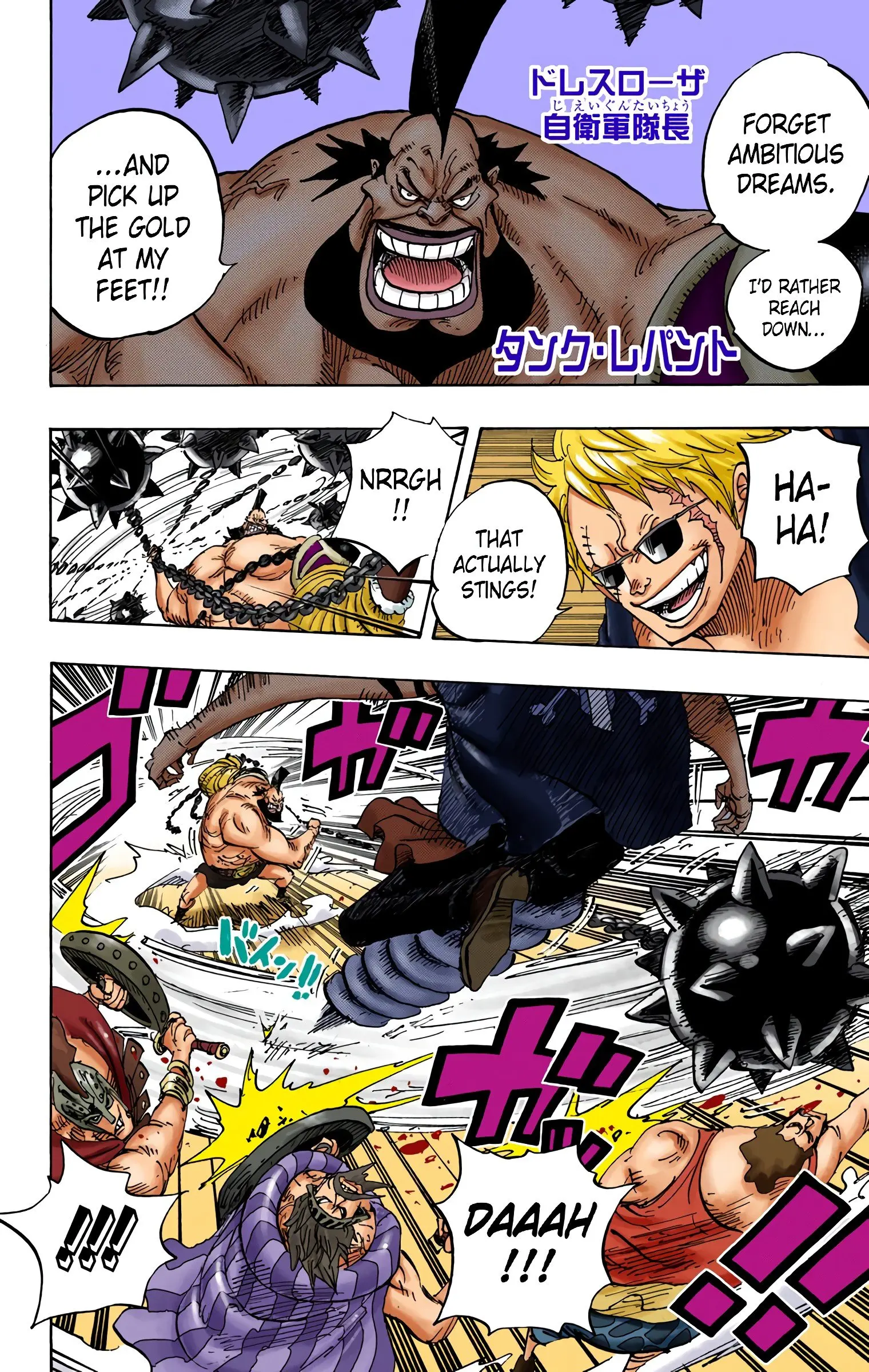One Piece Colored, chapter 707, page 6