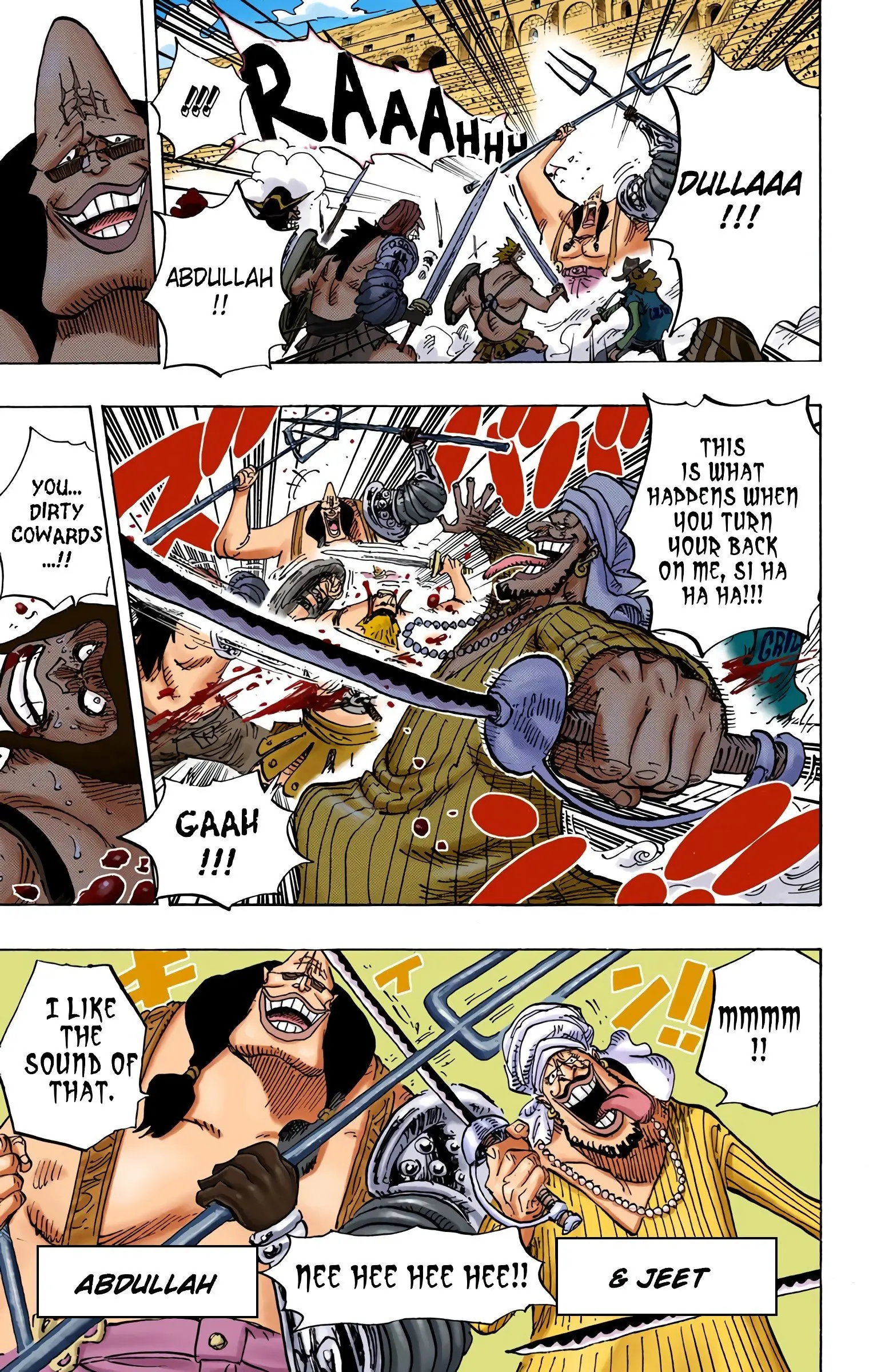 One Piece Colored, chapter 707, page 9