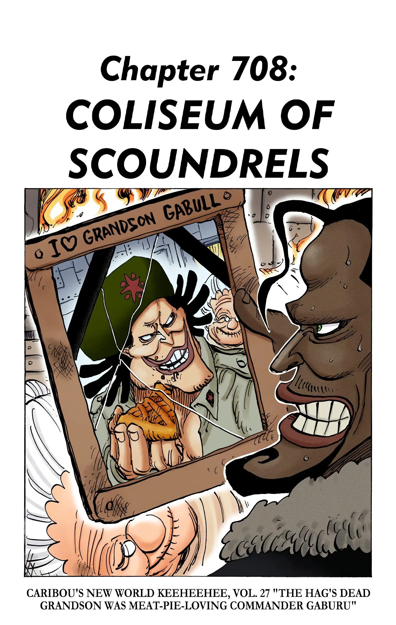 One Piece Colored, chapter 708, page 1