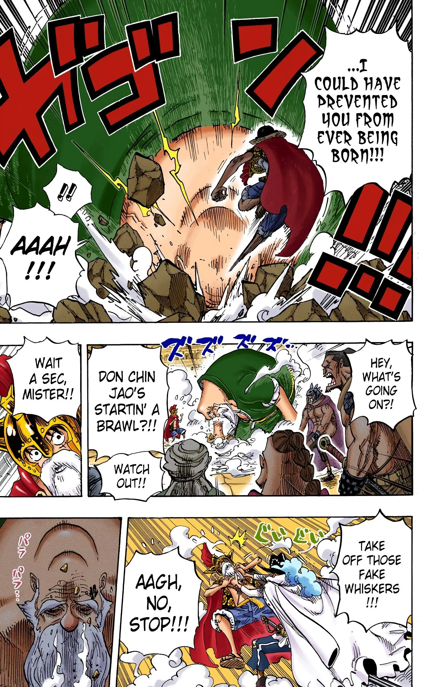 One Piece Colored, chapter 708, page 3