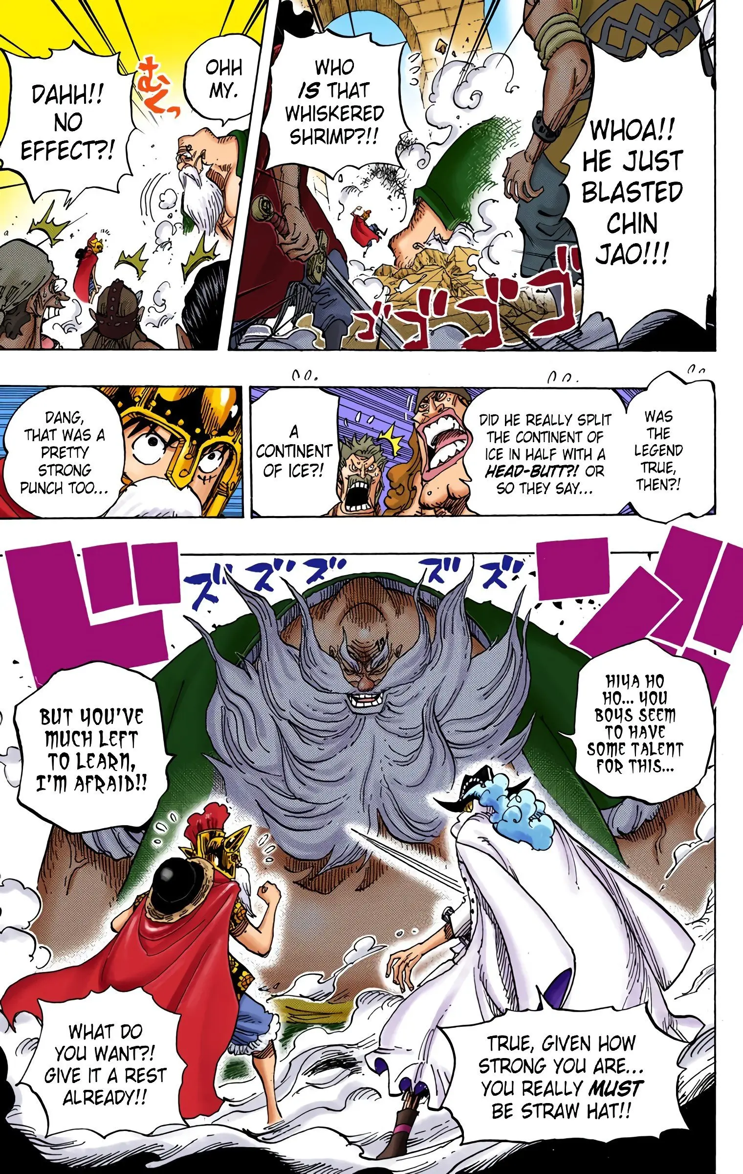 One Piece Colored, chapter 708, page 7