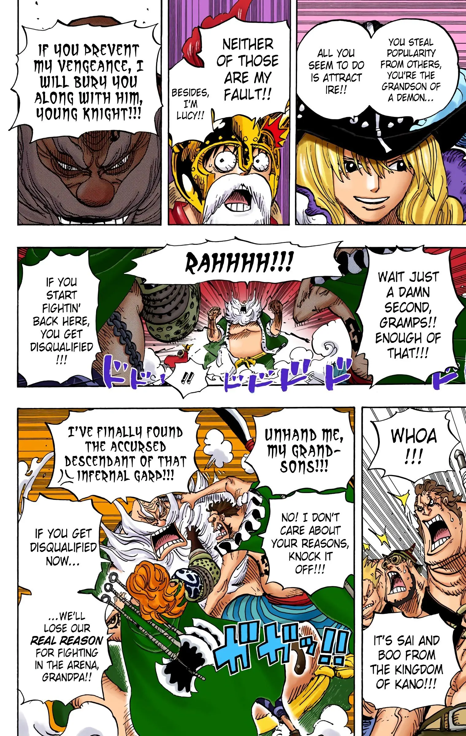 One Piece Colored, chapter 708, page 8