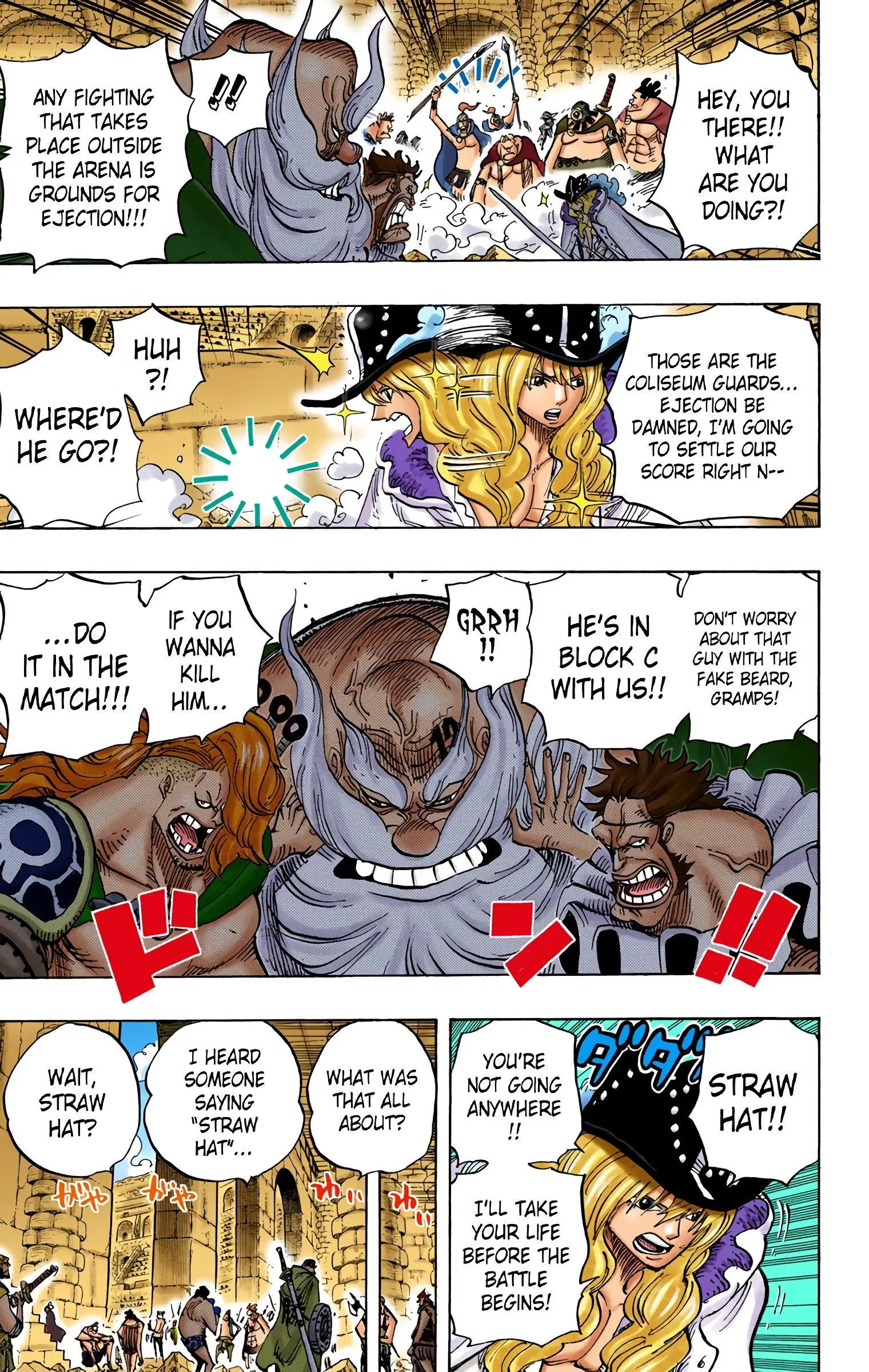 One Piece Colored, chapter 708, page 9