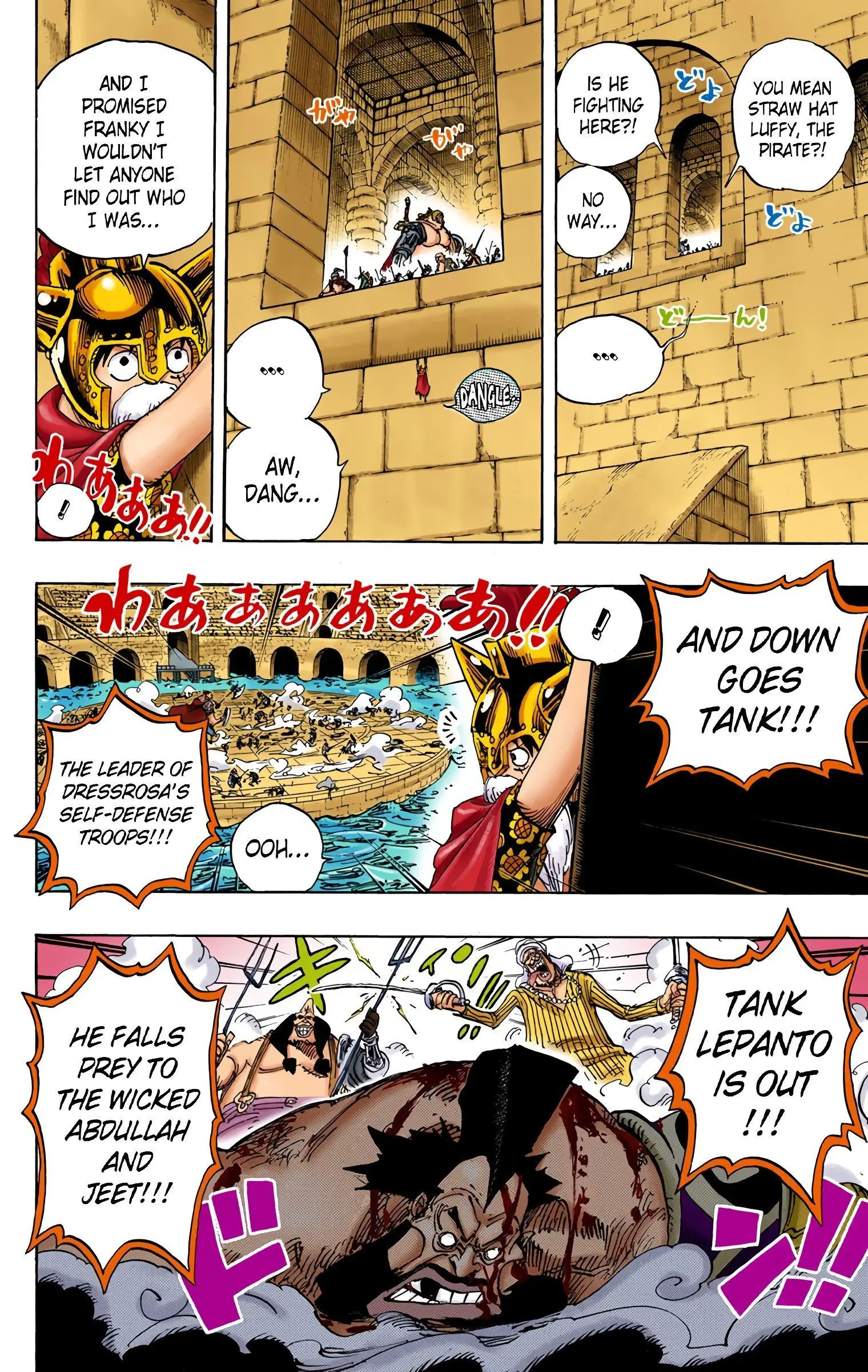 One Piece Colored, chapter 708, page 10