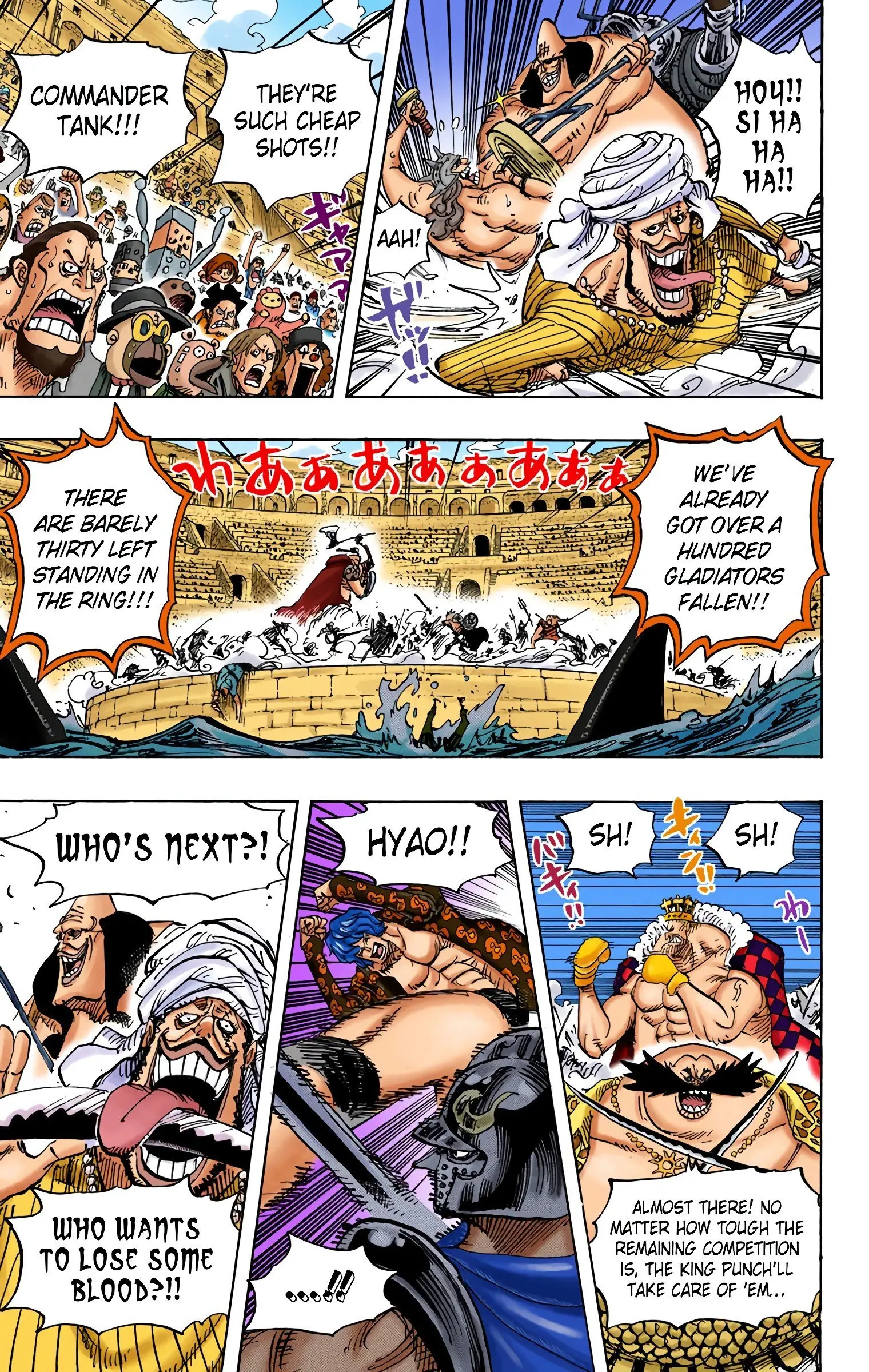 One Piece Colored, chapter 708, page 11