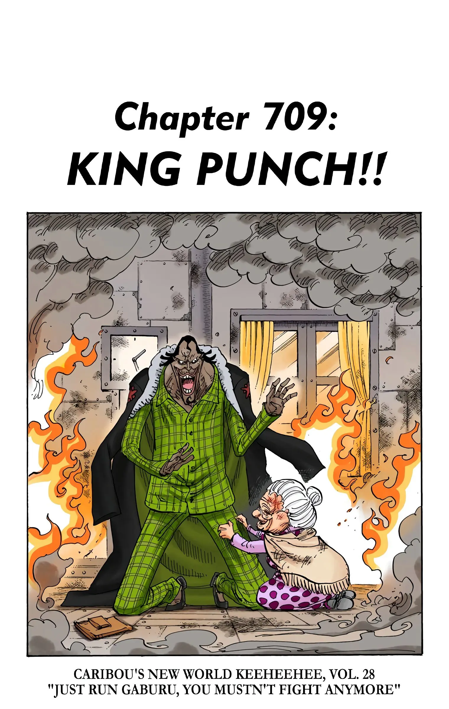 One Piece Colored, chapter 709, page 1