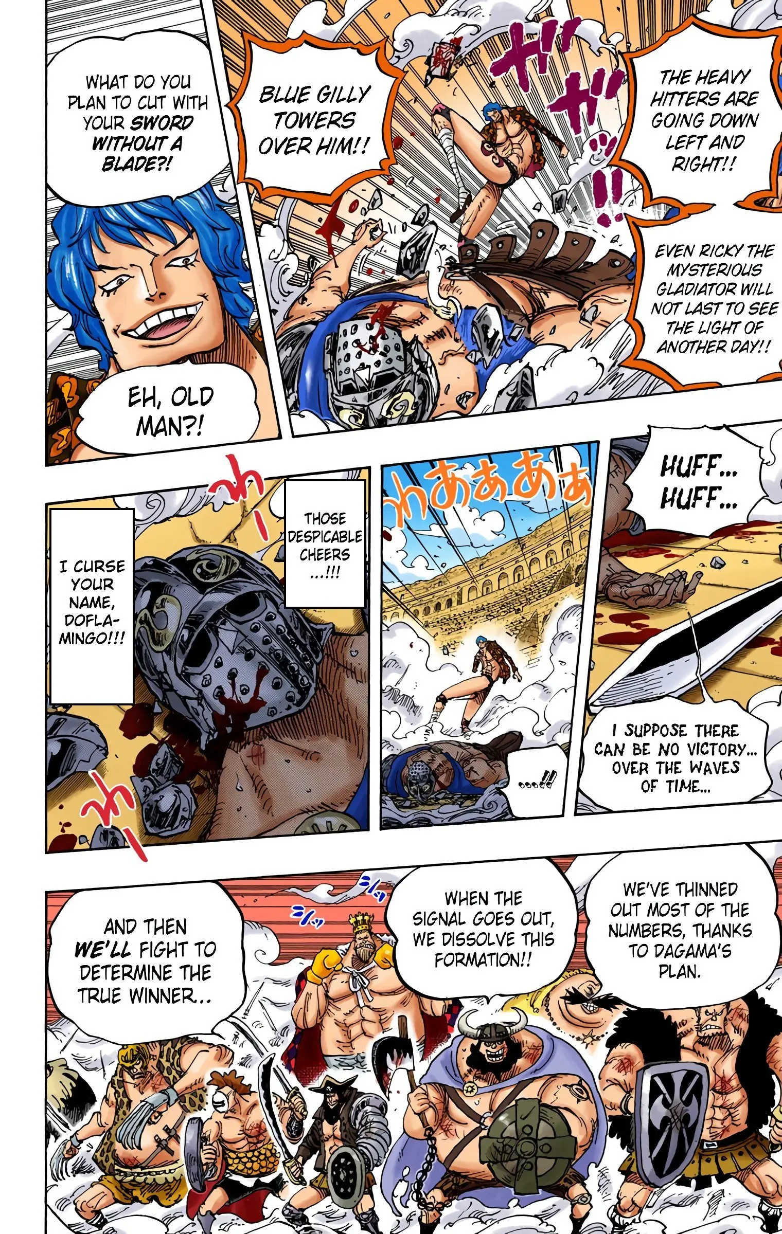 One Piece Colored, chapter 709, page 4