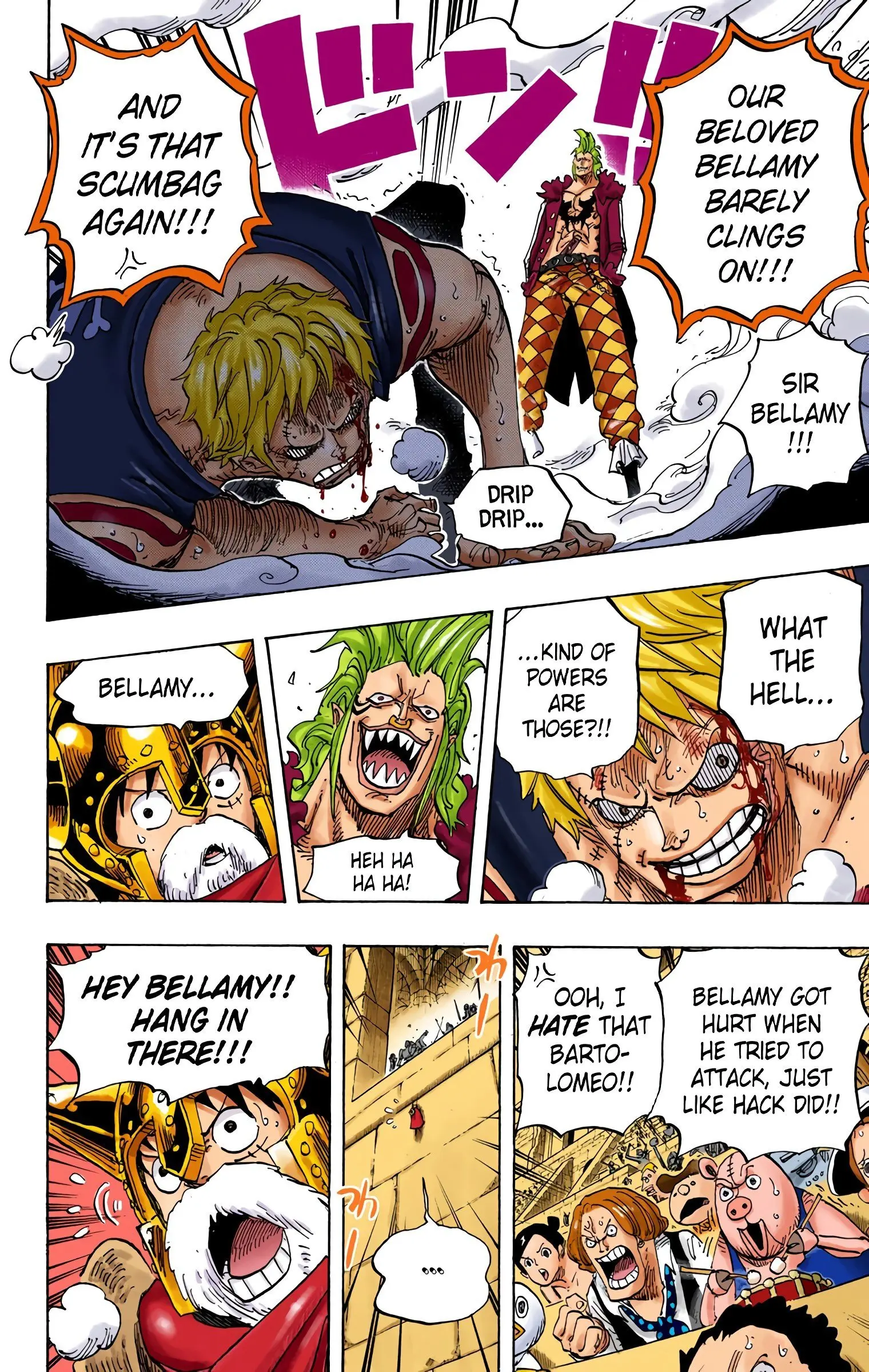 One Piece Colored, chapter 709, page 8
