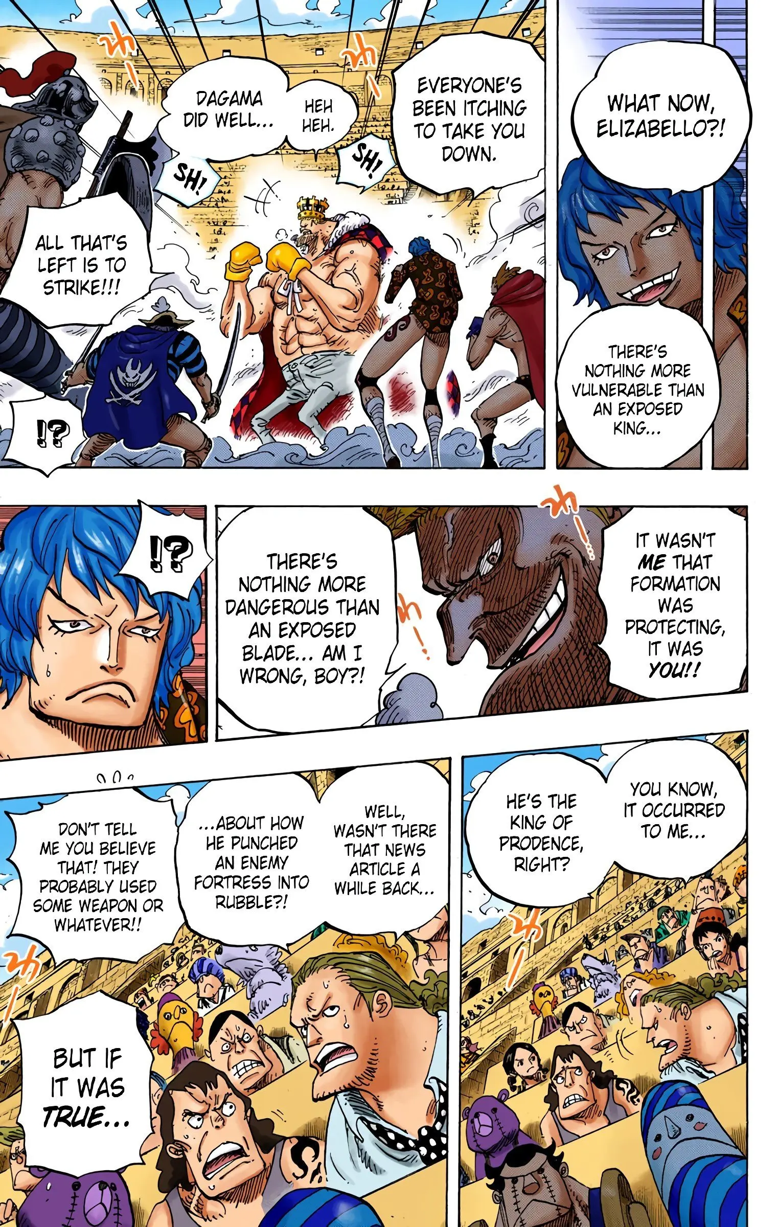 One Piece Colored, chapter 709, page 9