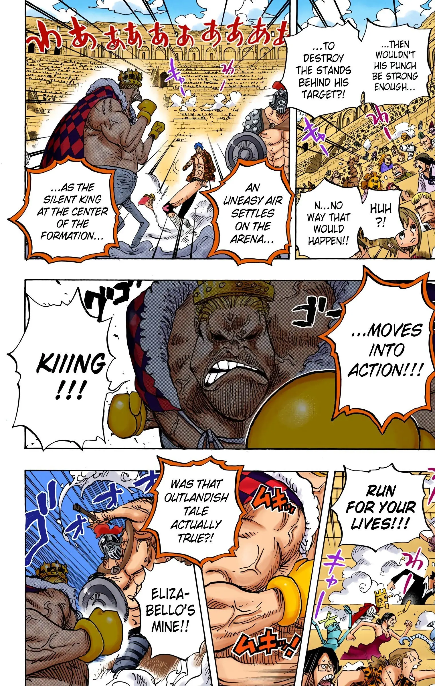 One Piece Colored, chapter 709, page 10