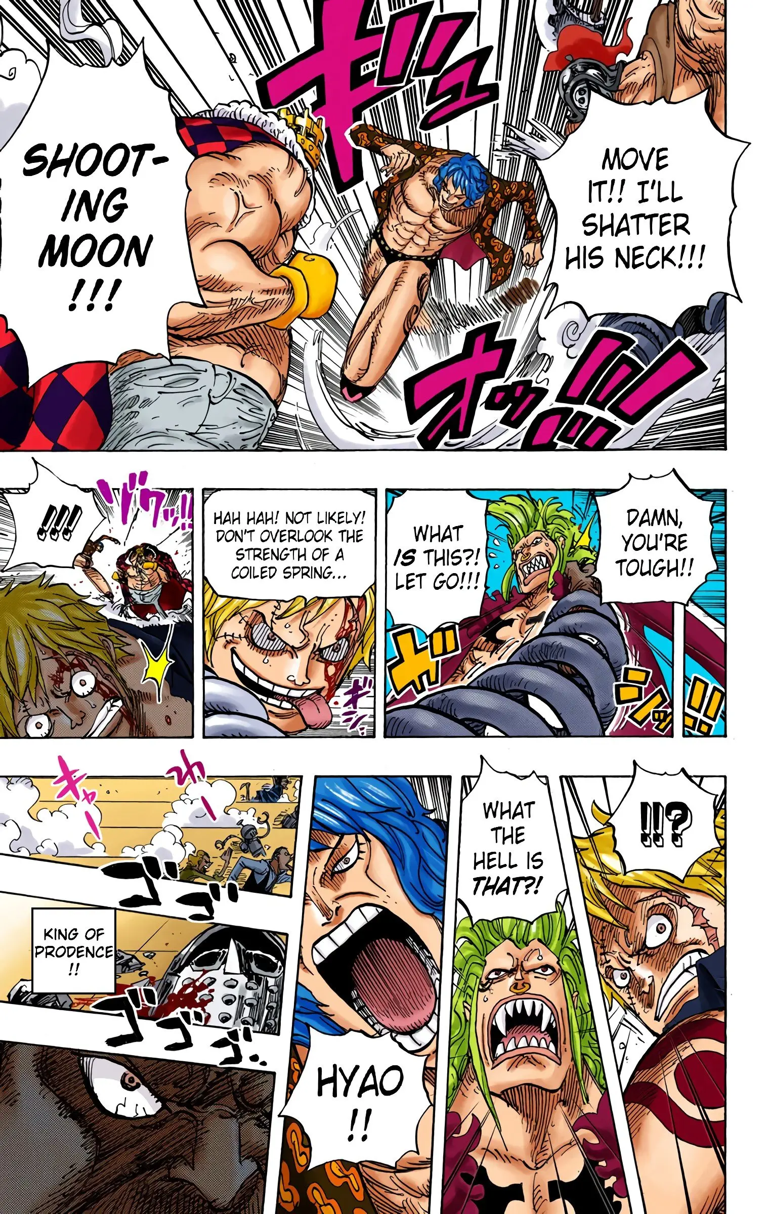 One Piece Colored, chapter 709, page 11