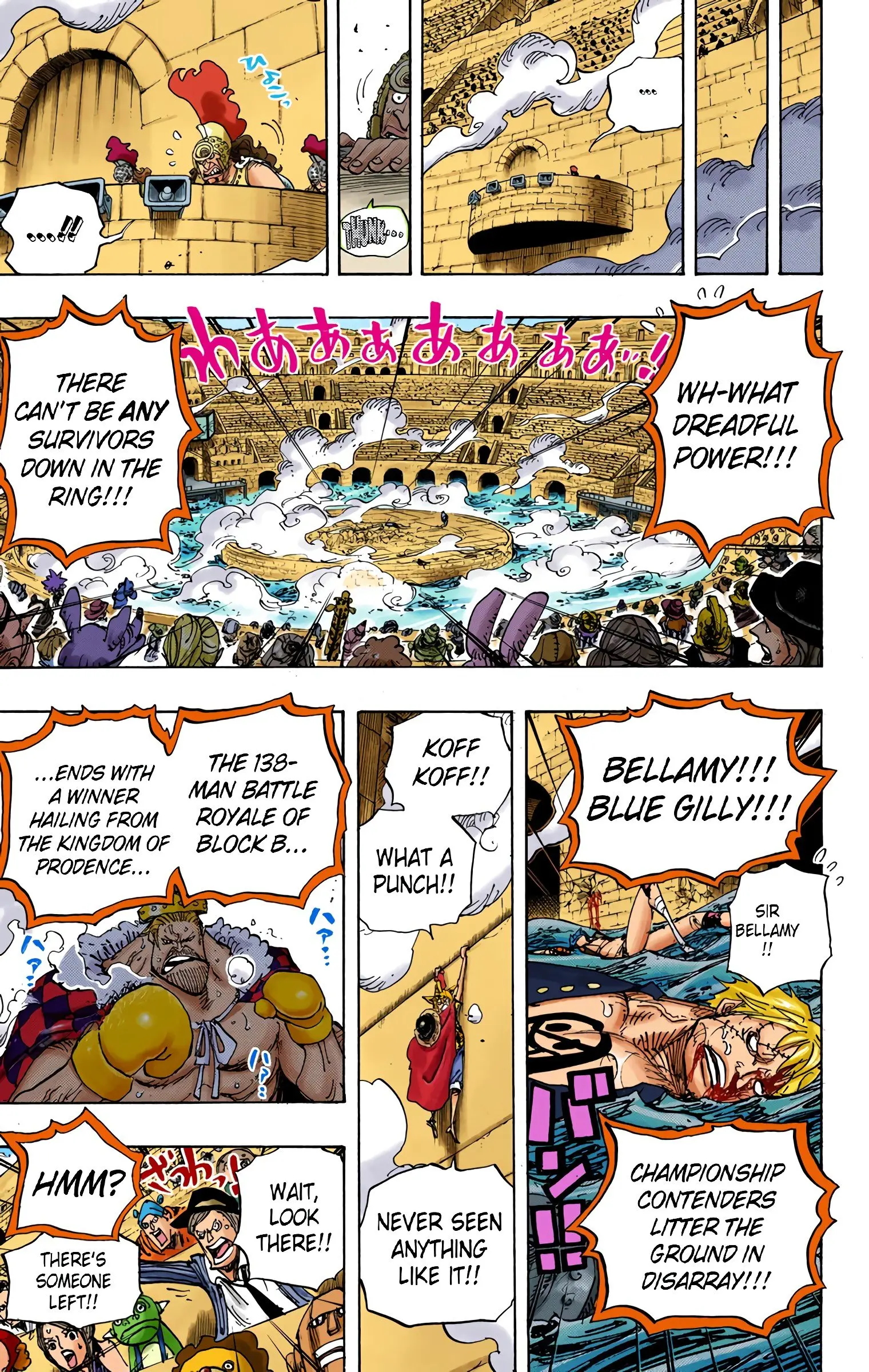 One Piece Colored, chapter 709, page 14