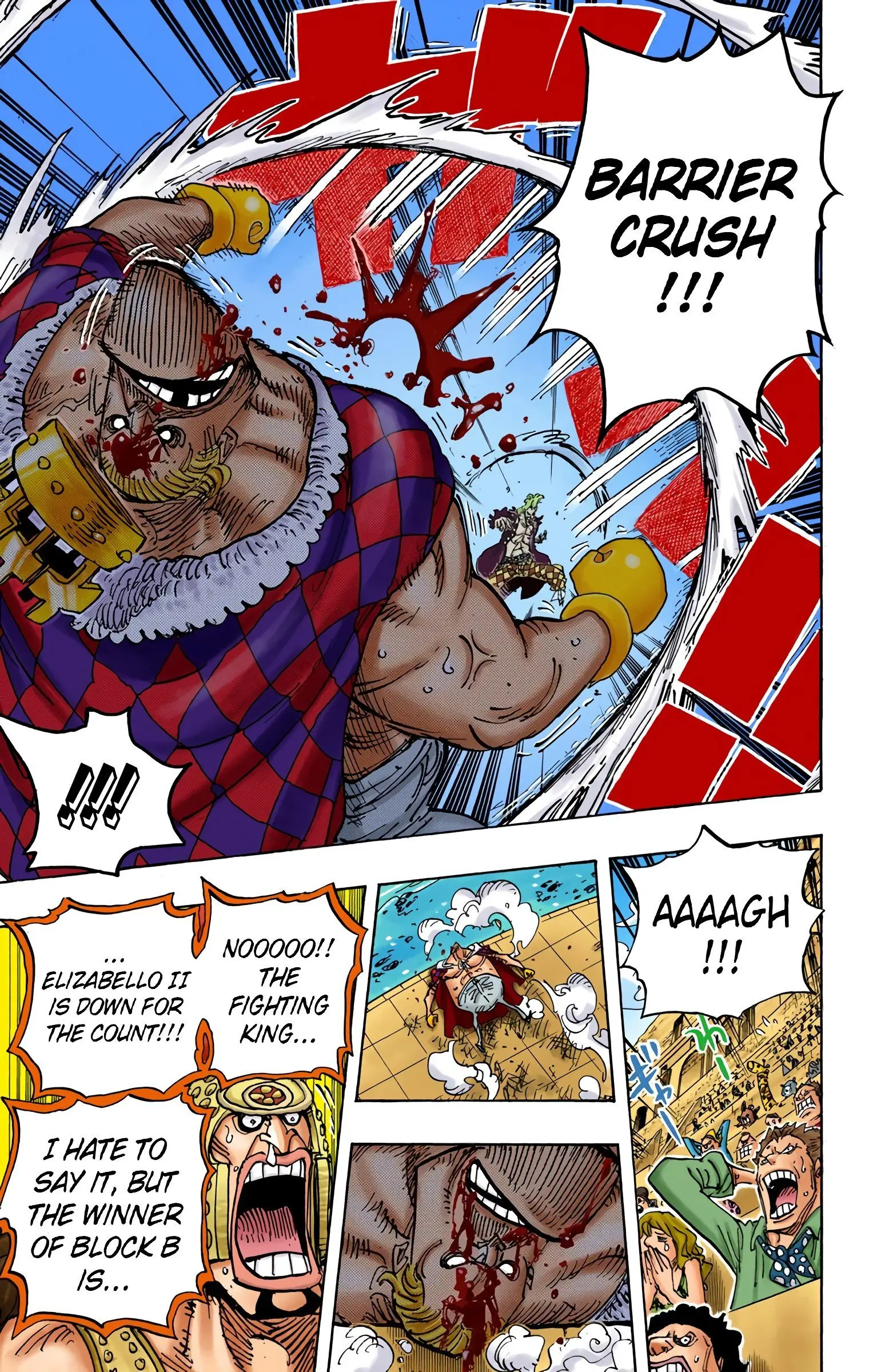 One Piece Colored, chapter 709, page 16