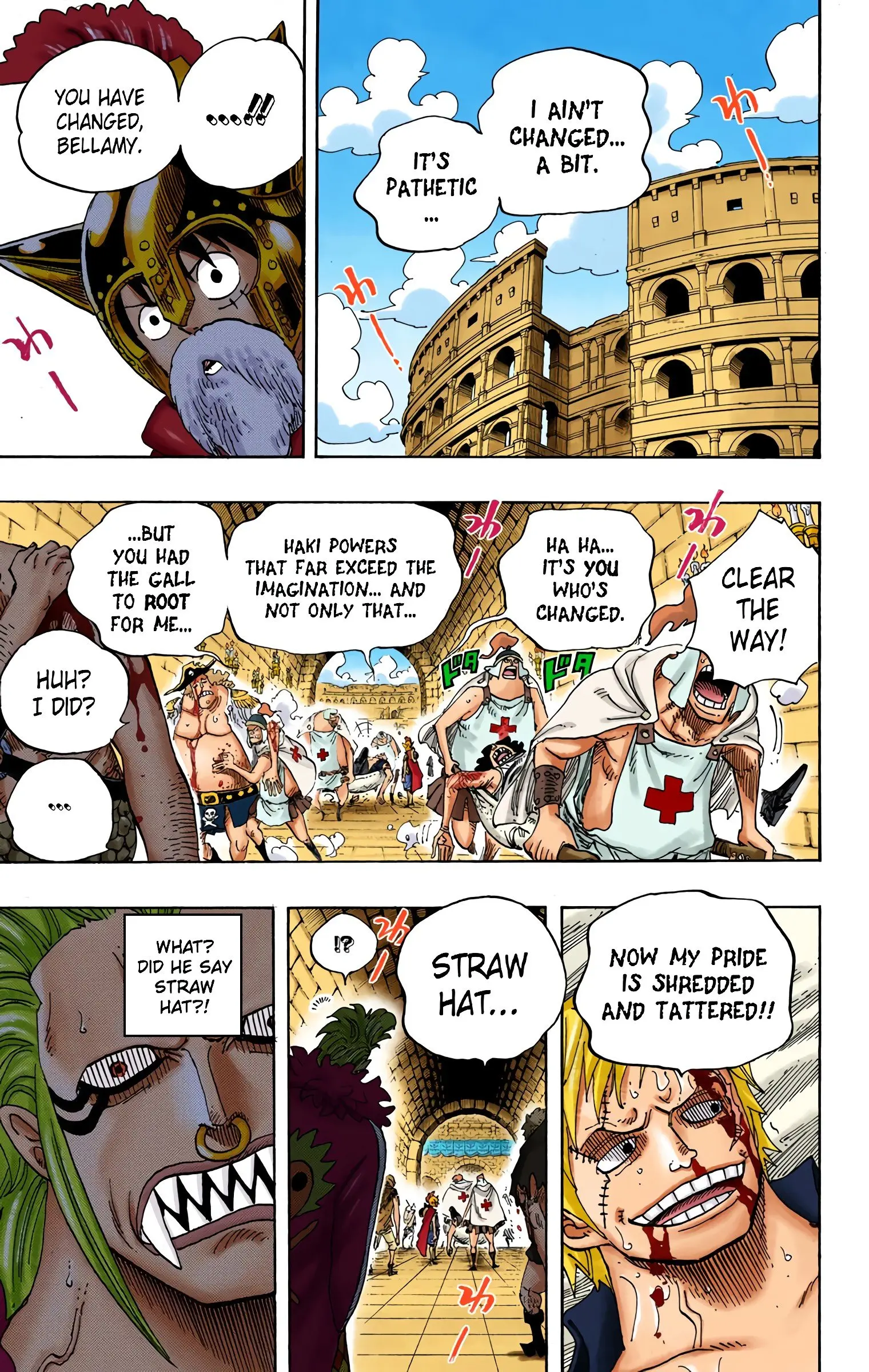One Piece Colored, chapter 710, page 3