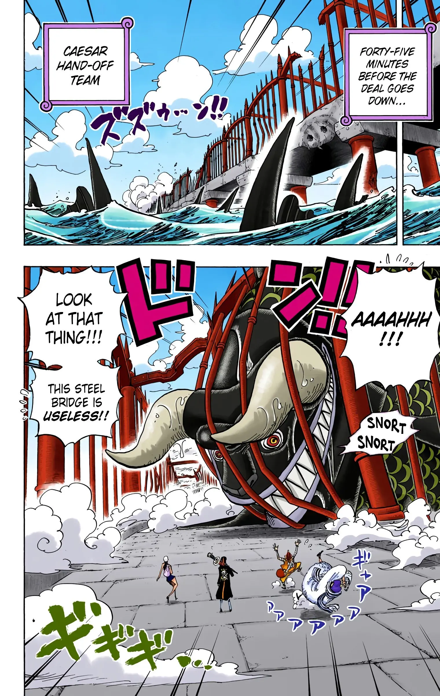 One Piece Colored, chapter 710, page 4