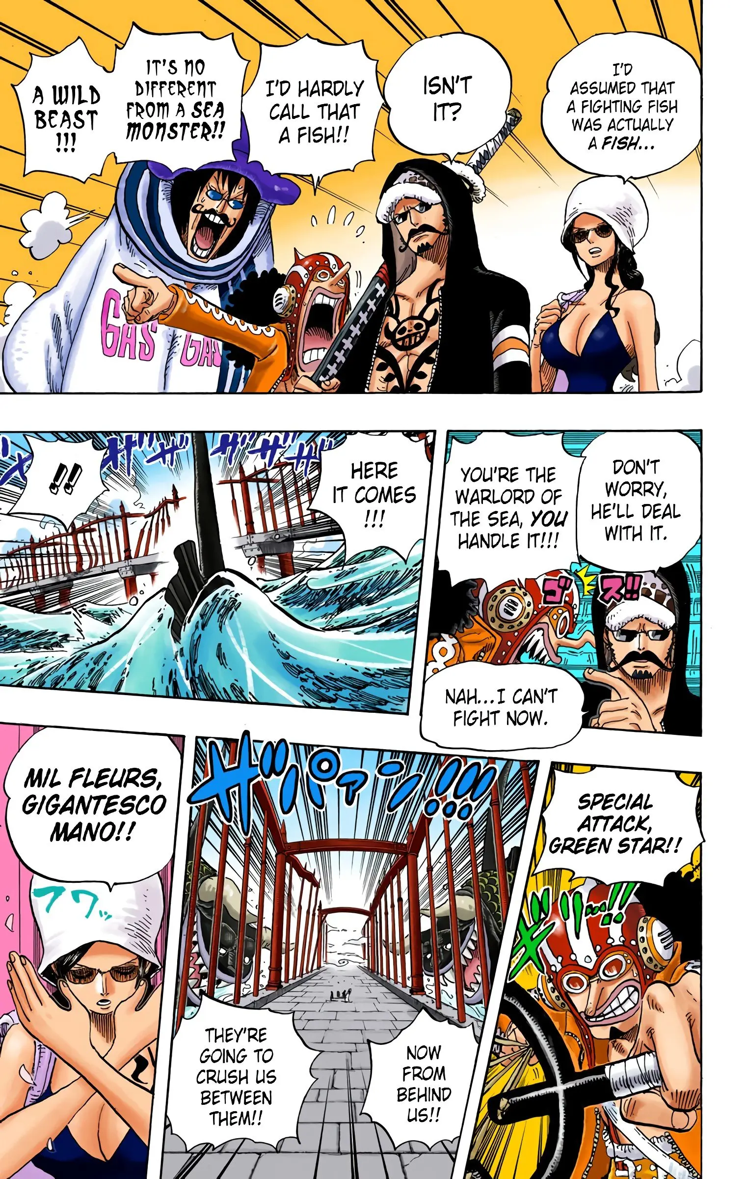 One Piece Colored, chapter 710, page 5