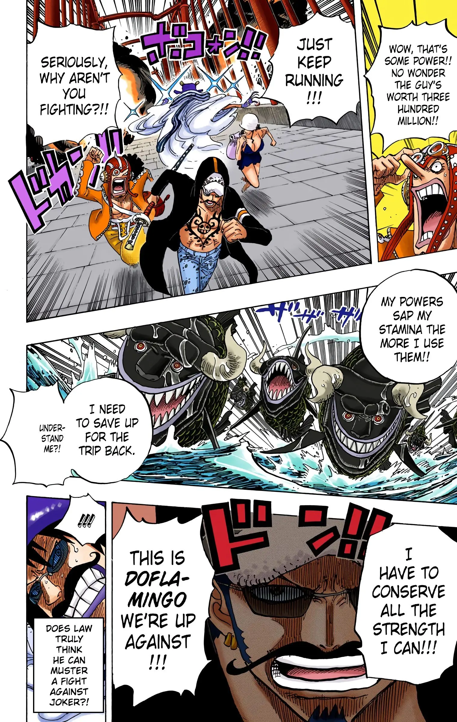 One Piece Colored, chapter 710, page 8
