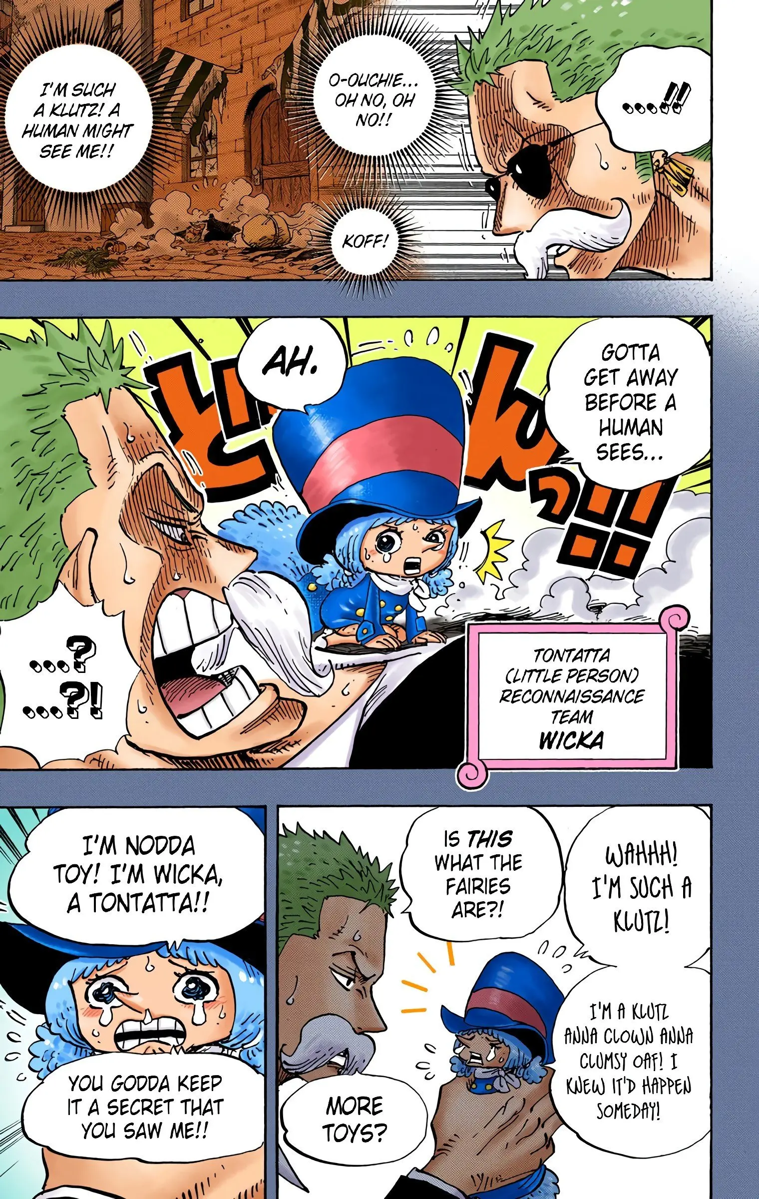 One Piece Colored, chapter 711, page 10