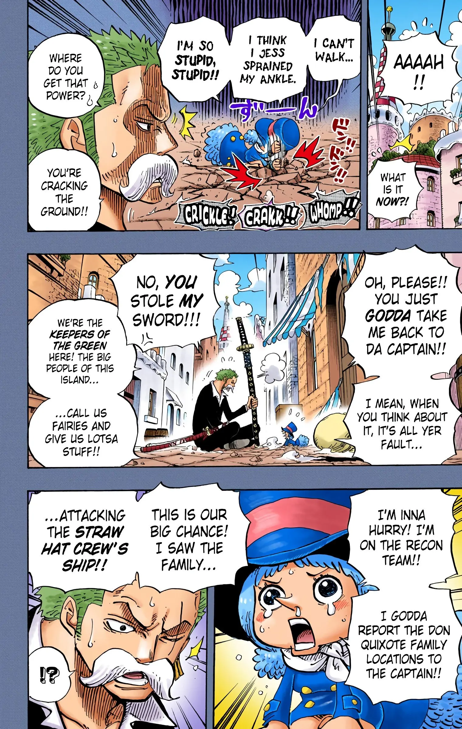 One Piece Colored, chapter 711, page 11