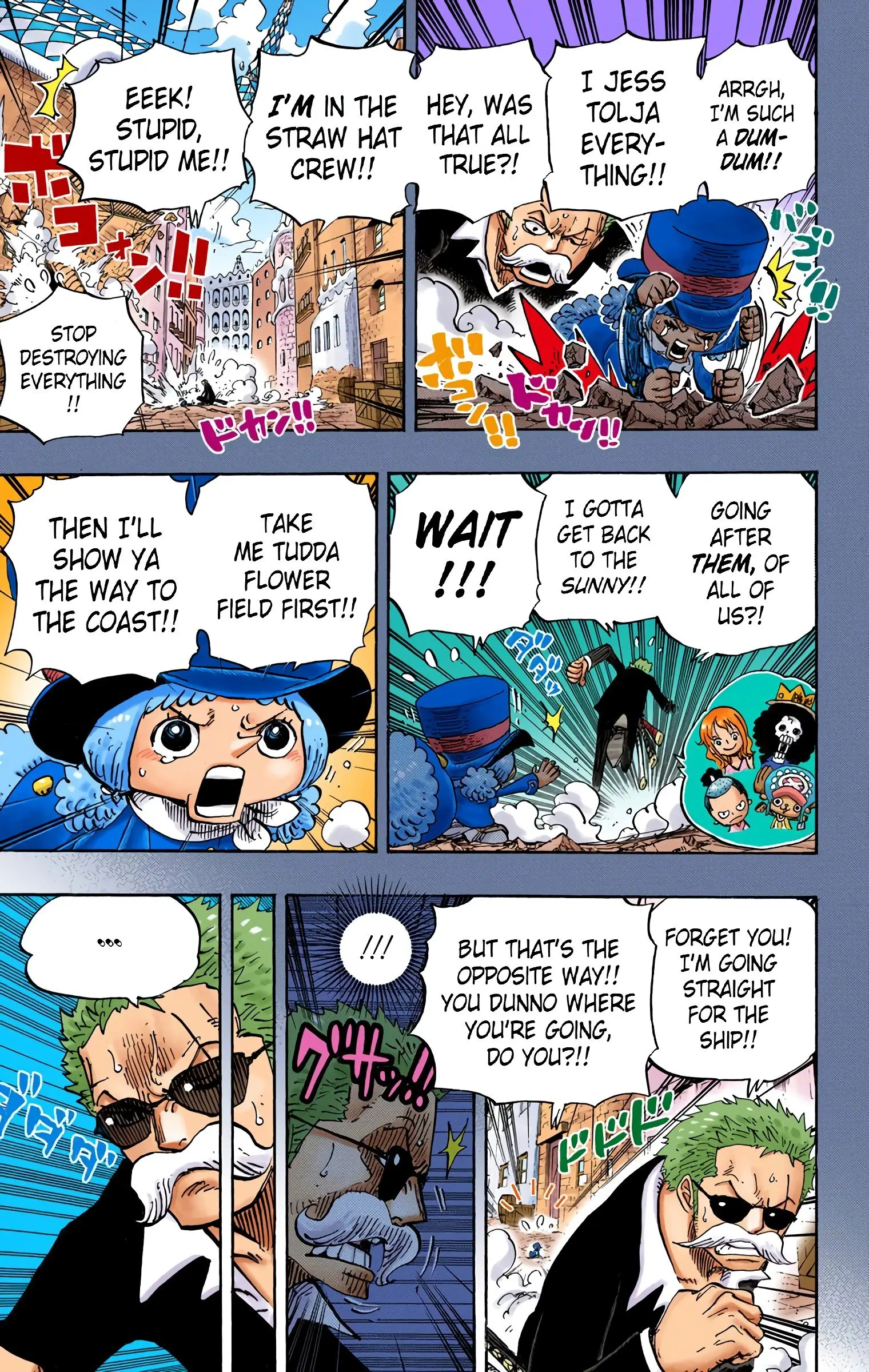 One Piece Colored, chapter 711, page 12