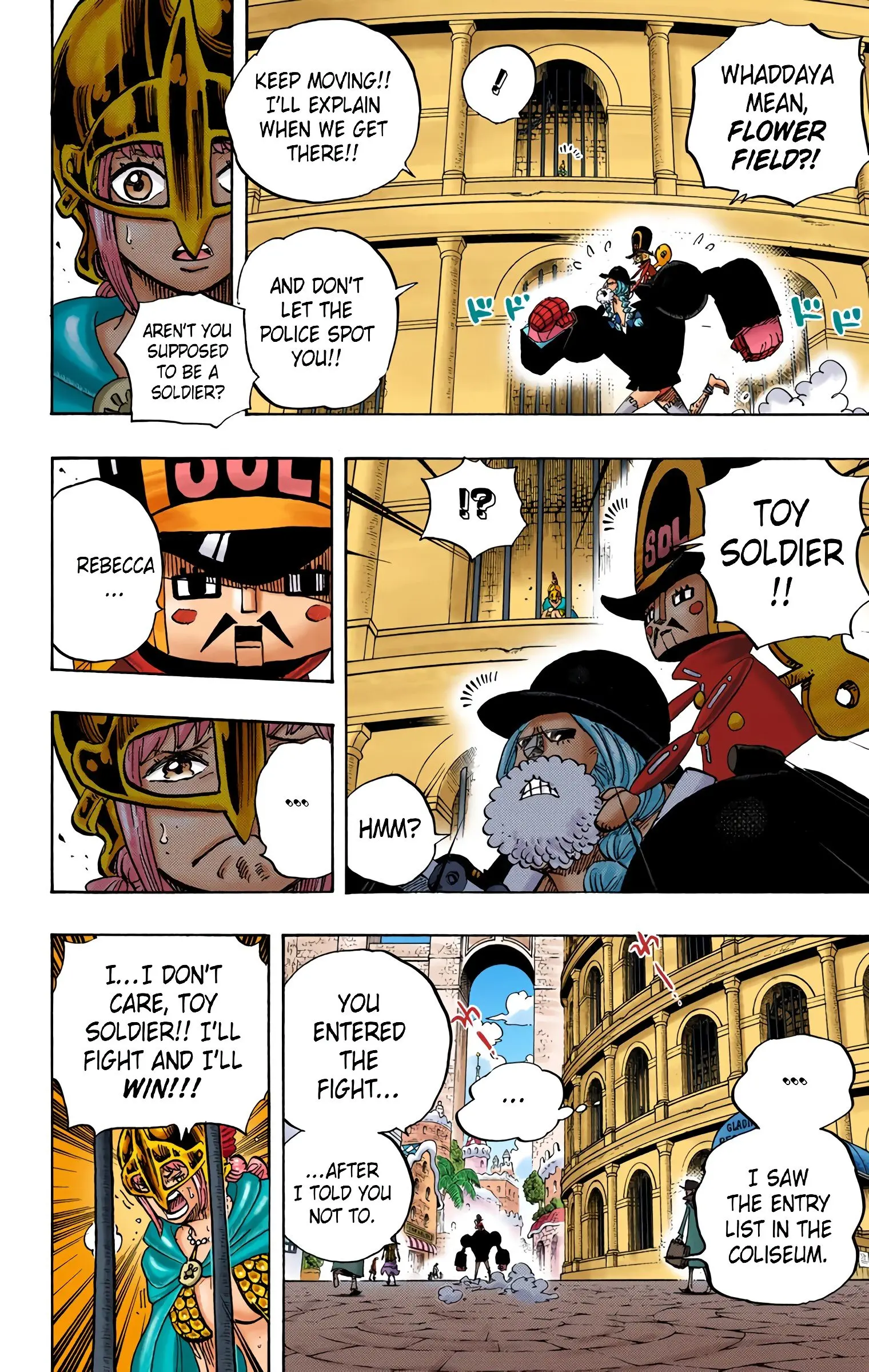 One Piece Colored, chapter 711, page 15