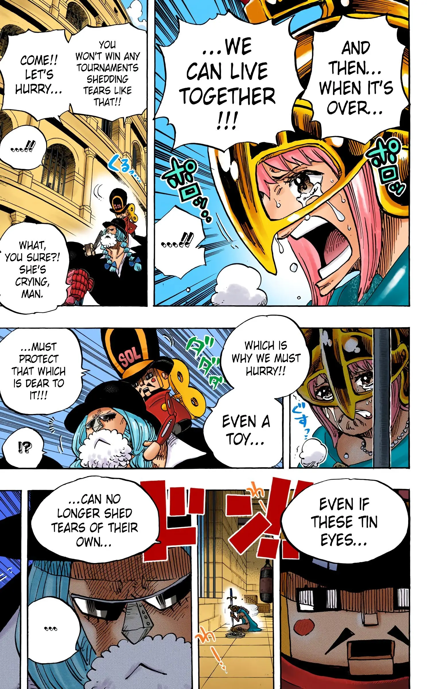 One Piece Colored, chapter 711, page 16