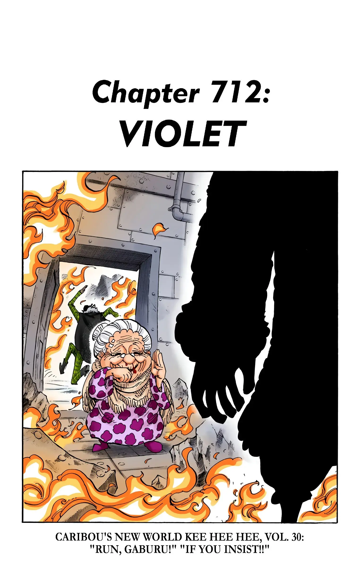 One Piece Colored, chapter 712, page 6