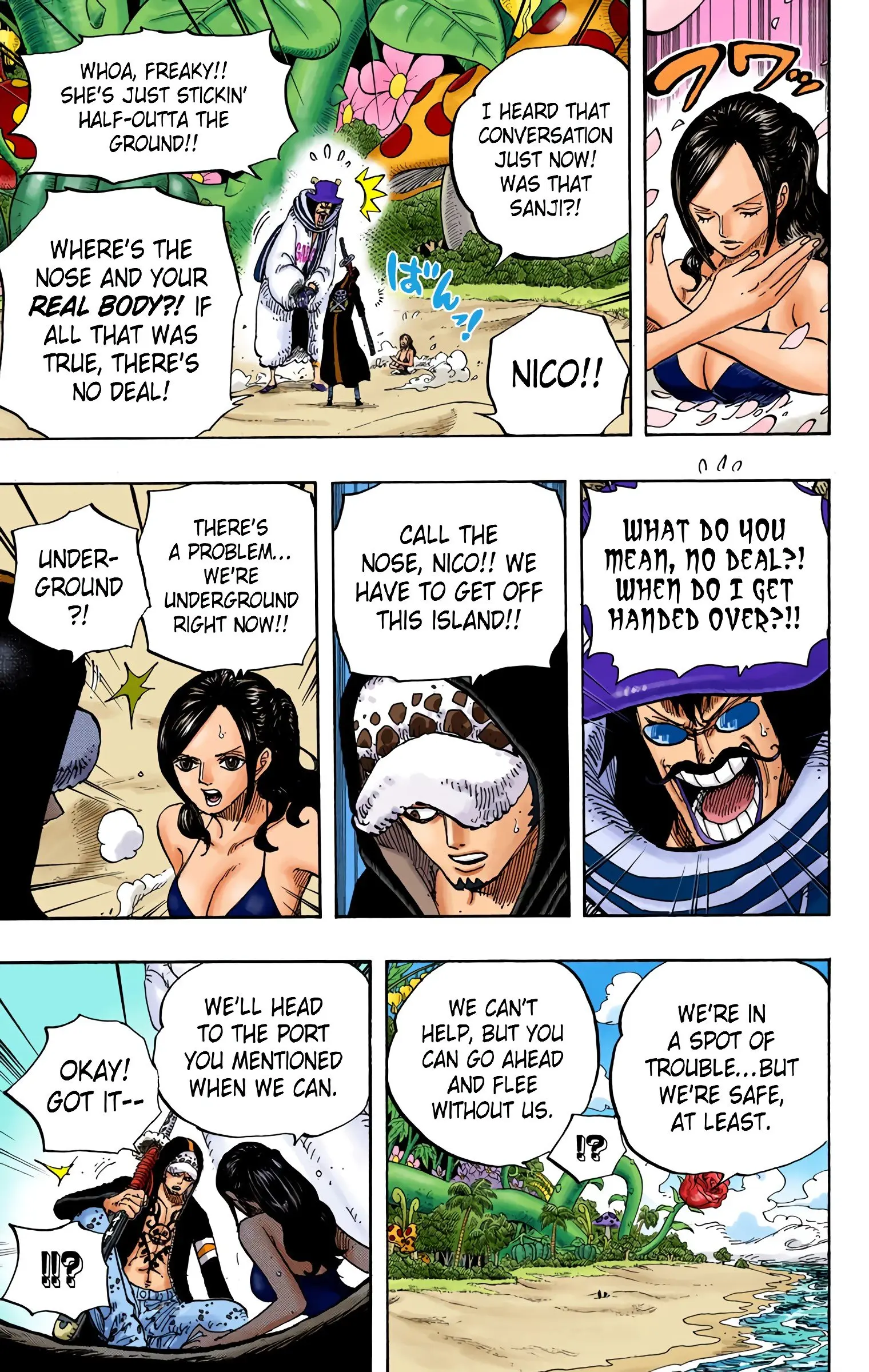 One Piece Colored, chapter 712, page 18