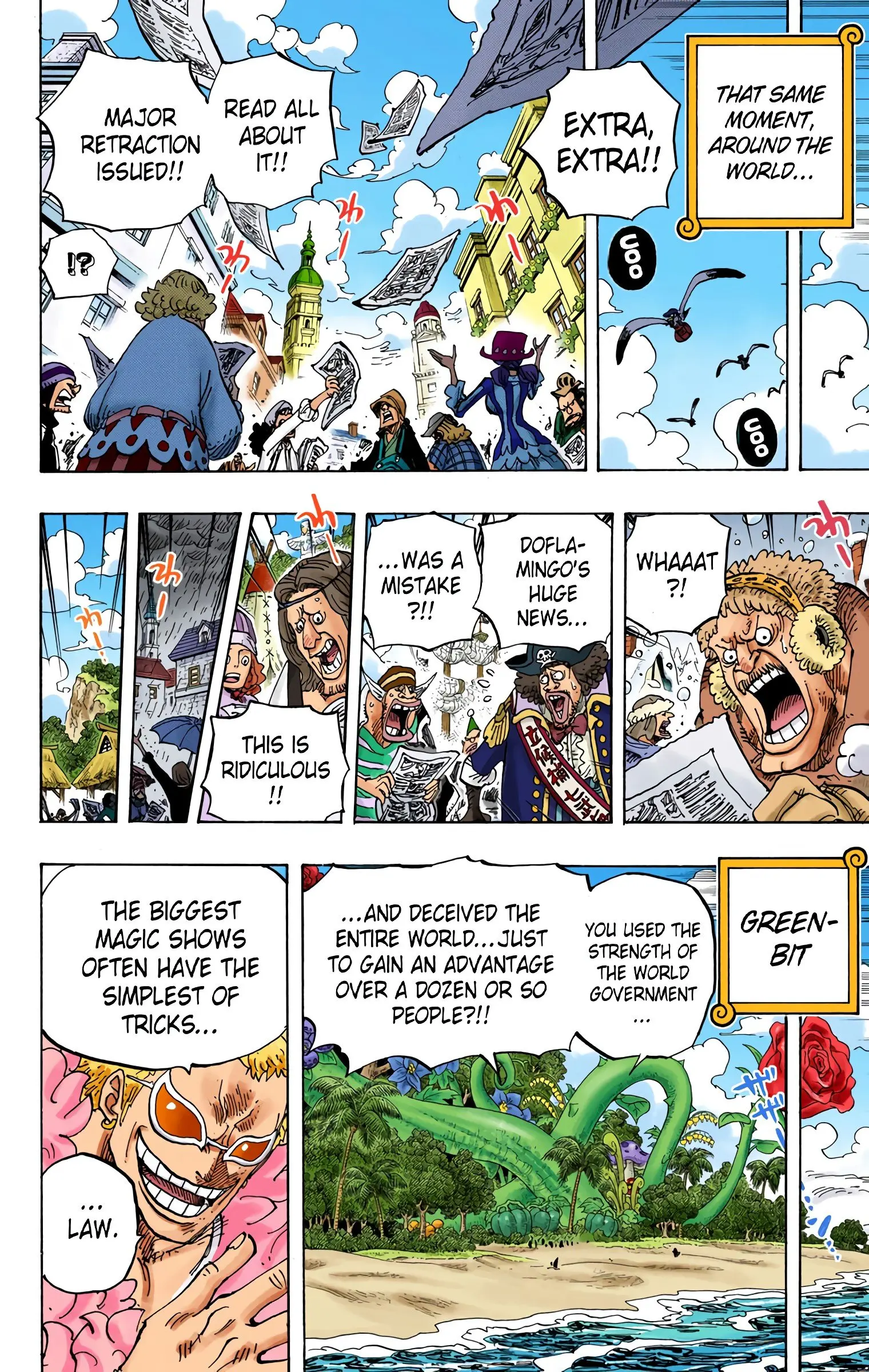 One Piece Colored, chapter 712, page 21