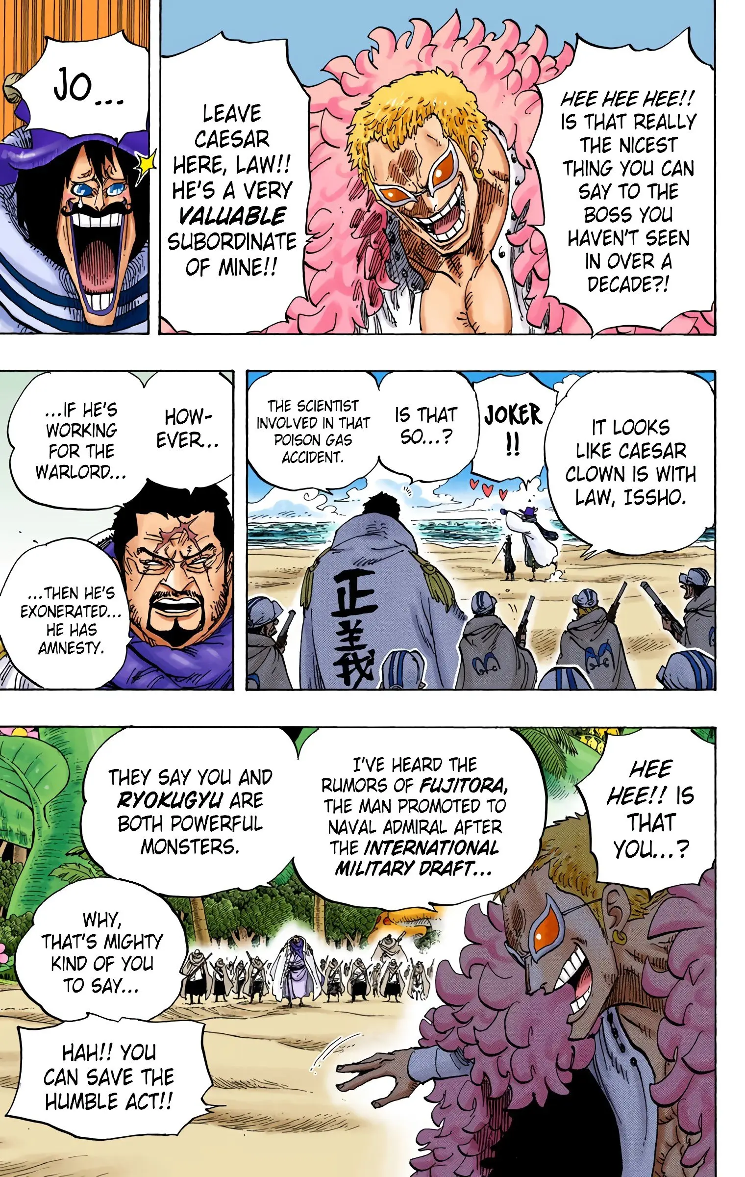 One Piece Colored, chapter 713, page 3
