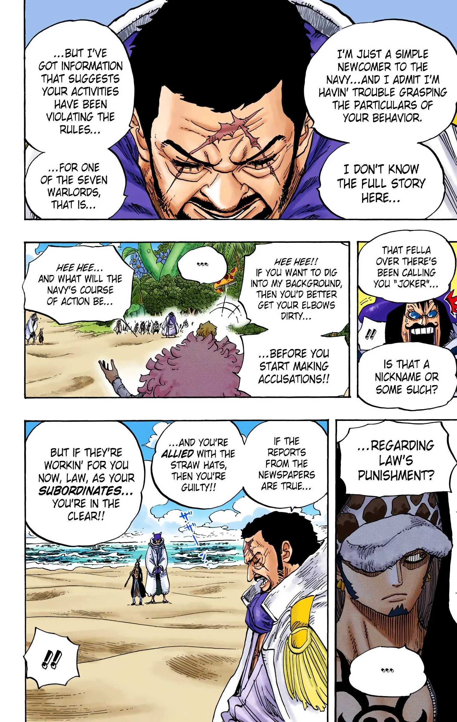 One Piece Colored, chapter 713, page 4
