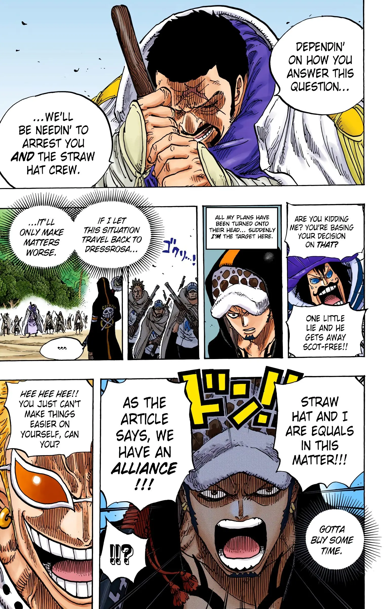 One Piece Colored, chapter 713, page 5